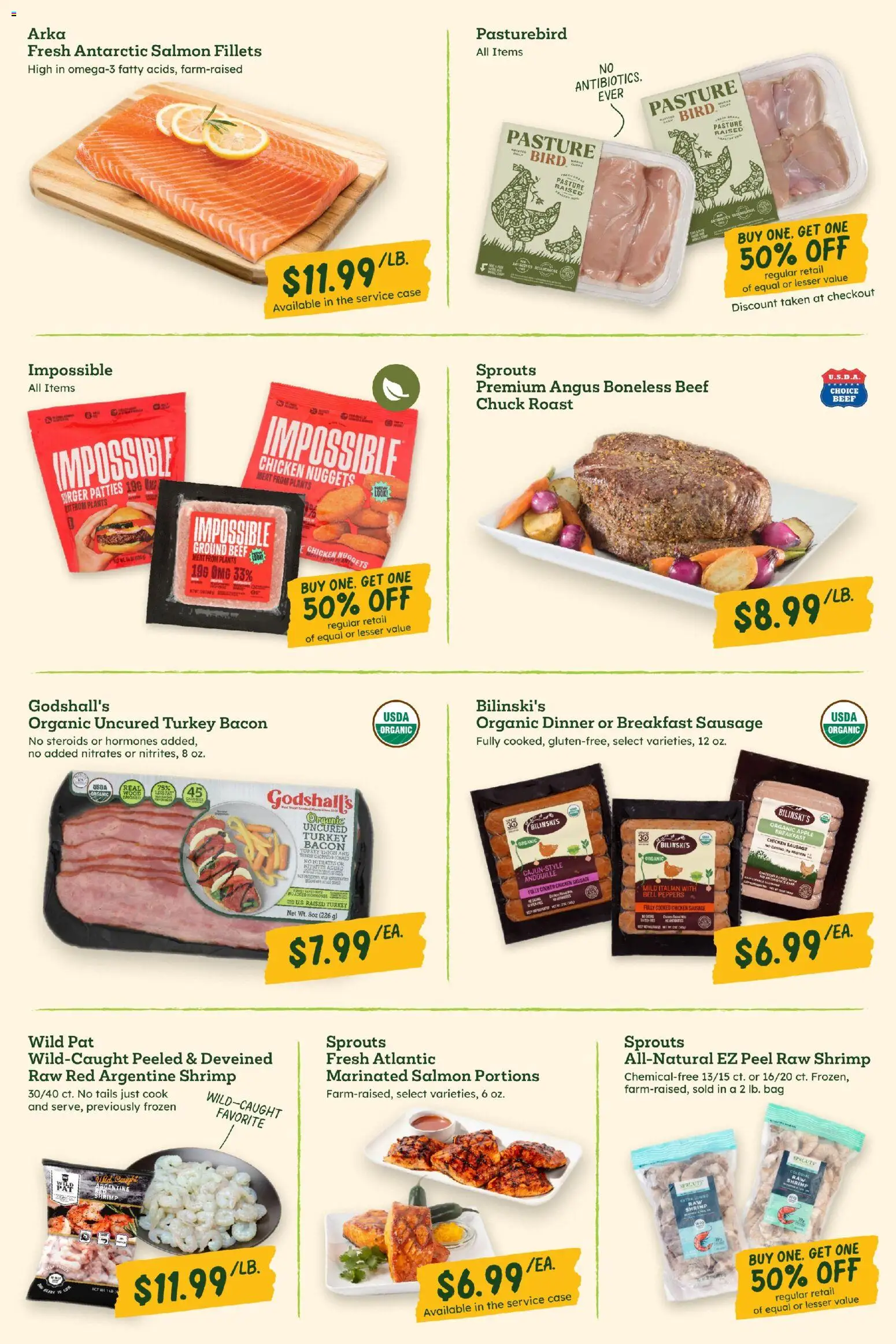 Sprouts Weekly Ad - valid from 07/15/2026 | Page: 3 | Products: Peppers, Beef, Sausage, Case
