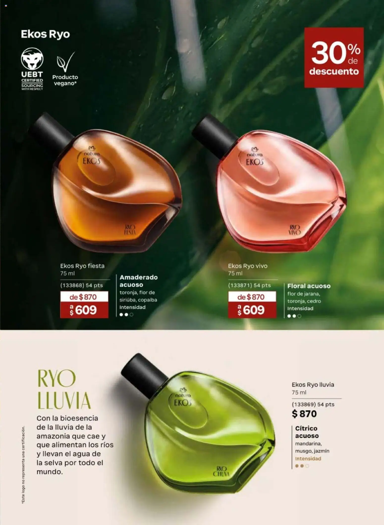 Nuevas ofertas de Natura válidas en toda la República Mexicana desde el 20/02/2026. ¡Encuentra las mejores ofertas en Natura campaña 4 2026! | Página: 33 | Productos: Agua