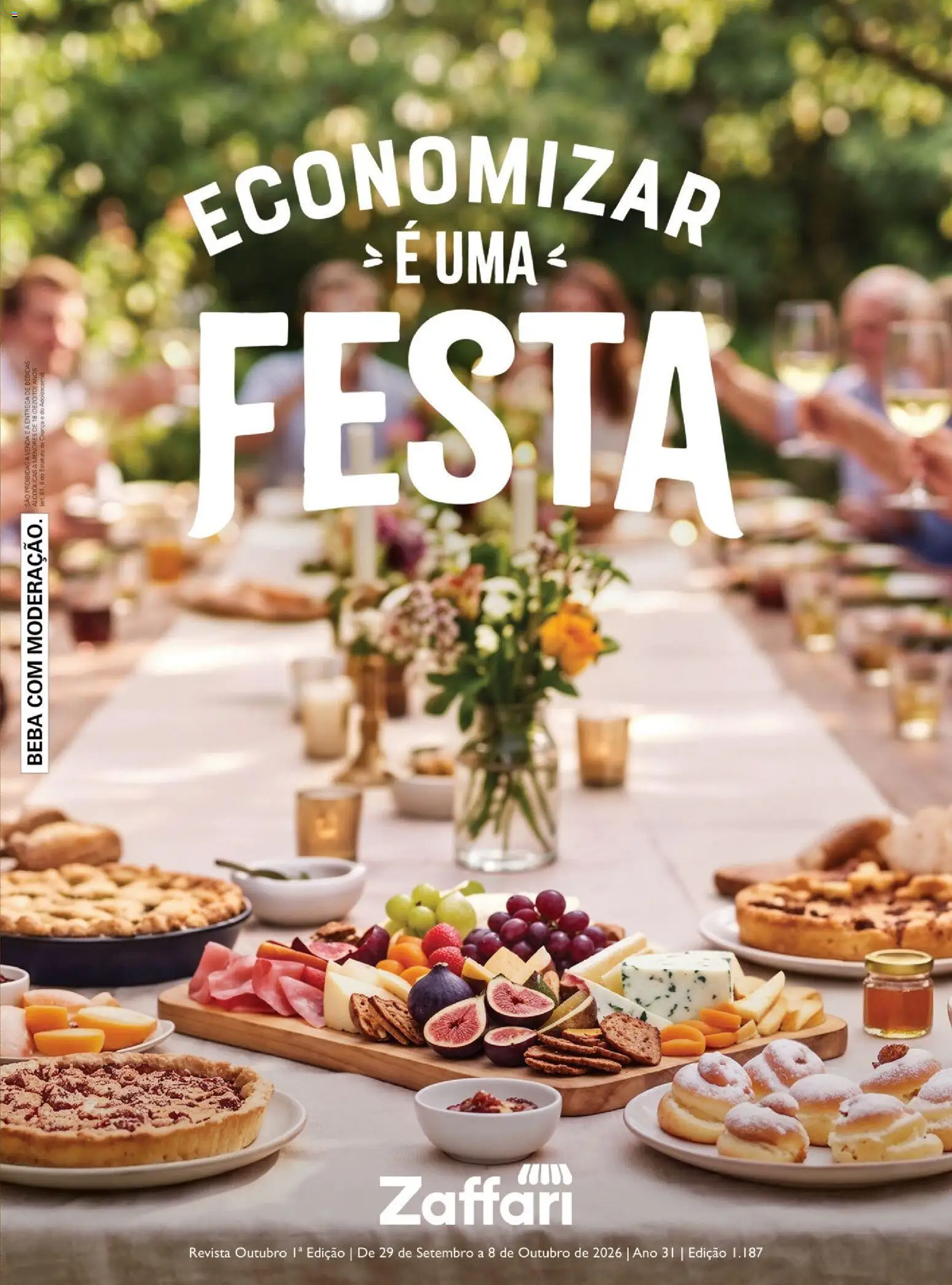 Zaffari Folheto - válido de 29/09/2026 | Página: 1 | Produtos: Revista, Bebidas