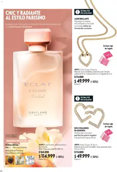 Oriflame catálogo c10 2026 -  Vista previa de la revista de la tienda Oriflame valido desde el 11/07/2026 | Página: 32 | Productos: Aretes, Cadena, Caja, Collar