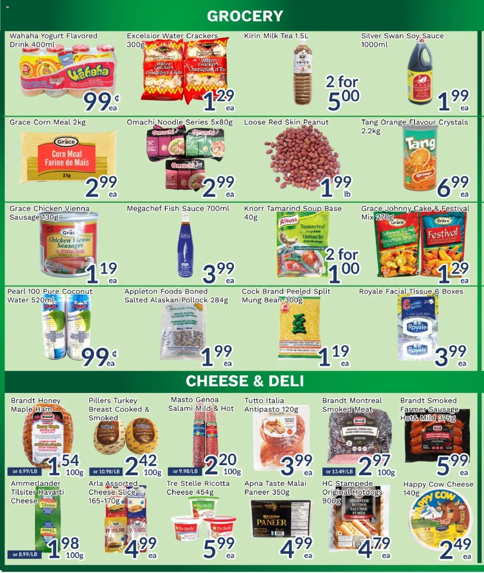 Oceans flyer valid from 01.05.2026 | Page: 4 | Products: Fish, Milk, Ham, Chicken