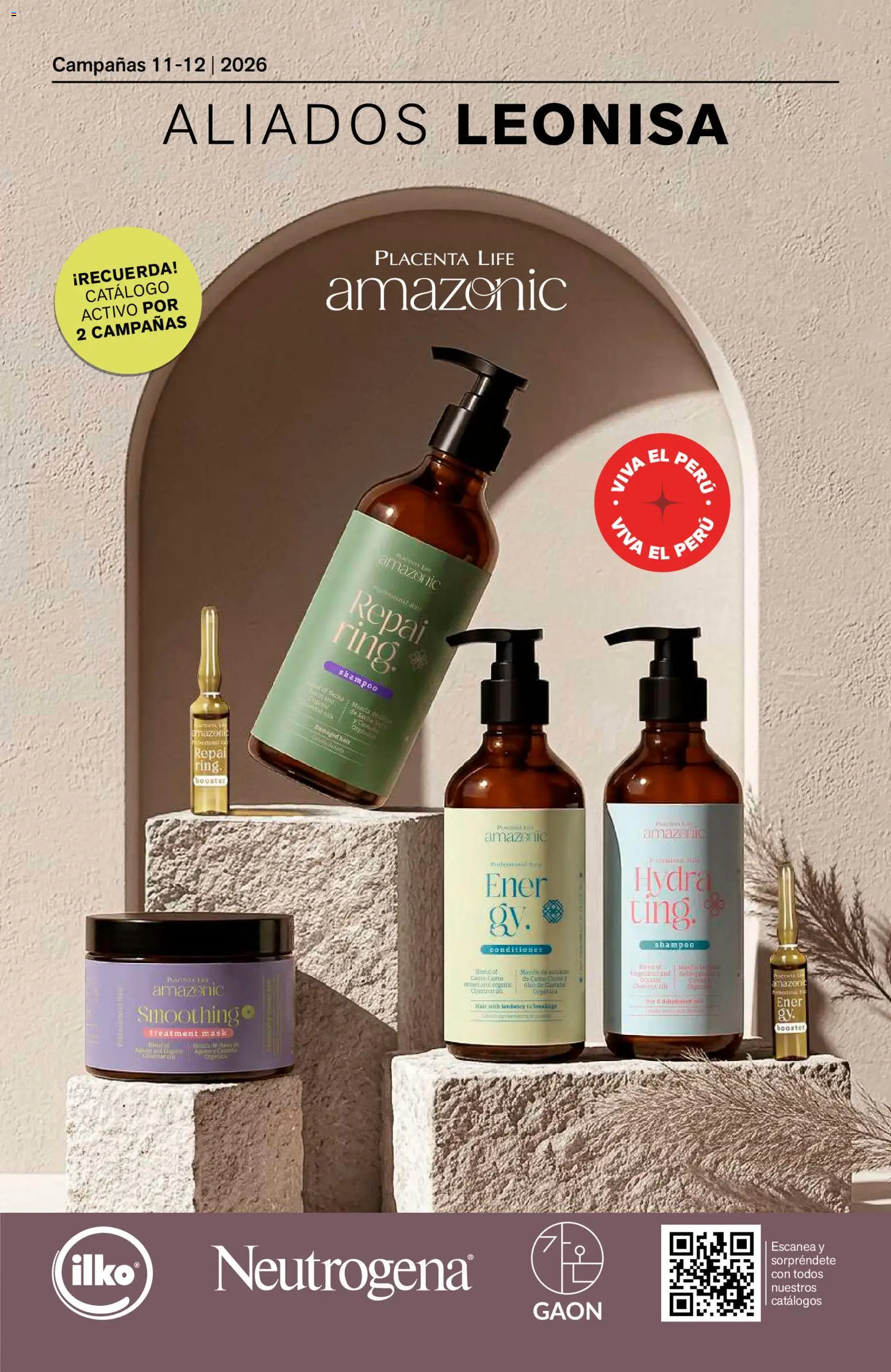 Catálogo Leonisa válido desde 04/08/2026 | Página: 1 | Productos: Shampoo
