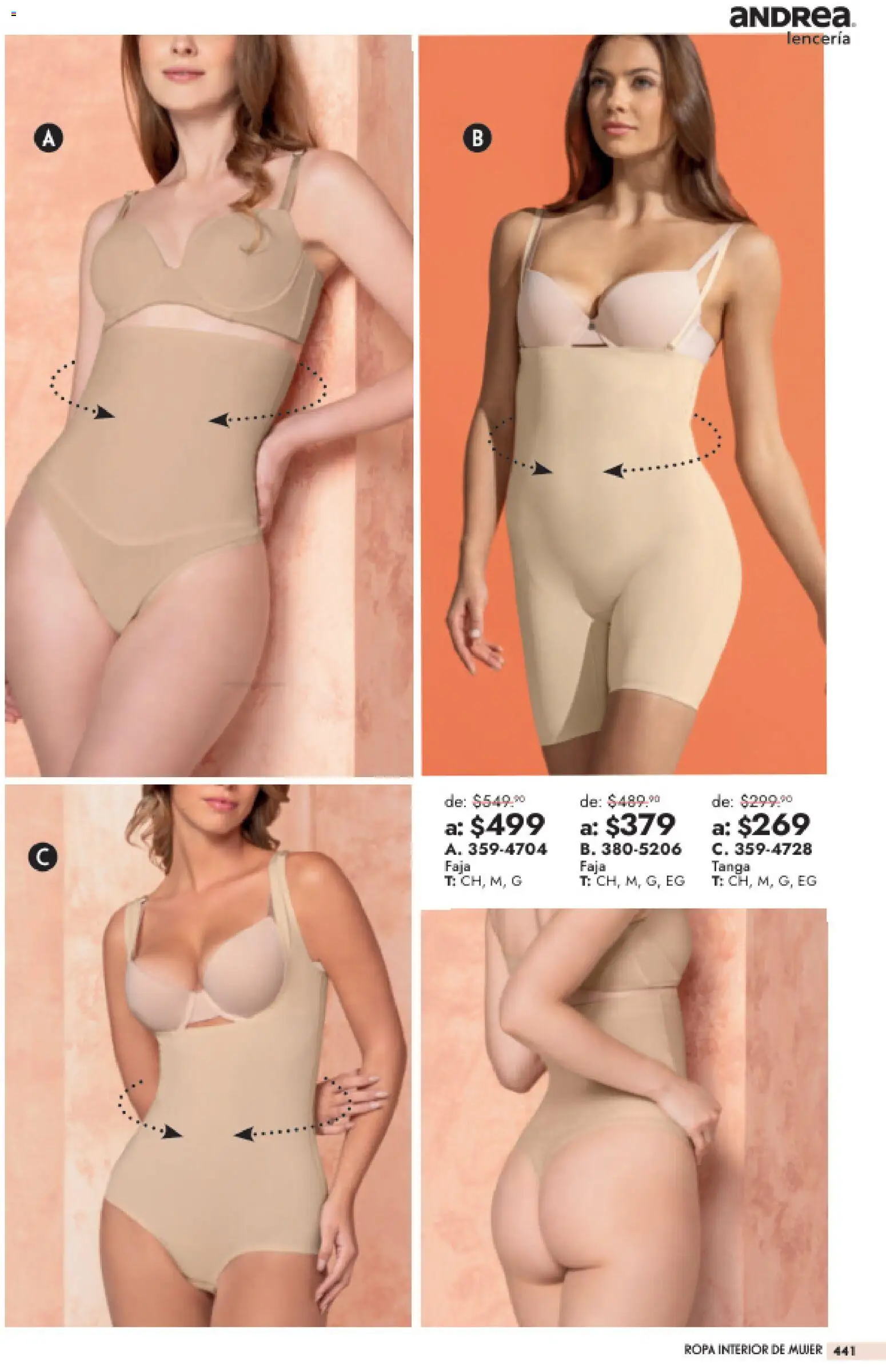 Nuevas ofertas de Andrea válidas en toda la República Mexicana desde el 26/07/2026. ¡Encuentra las mejores ofertas en Andrea catálogo Outlet! | Página: 441