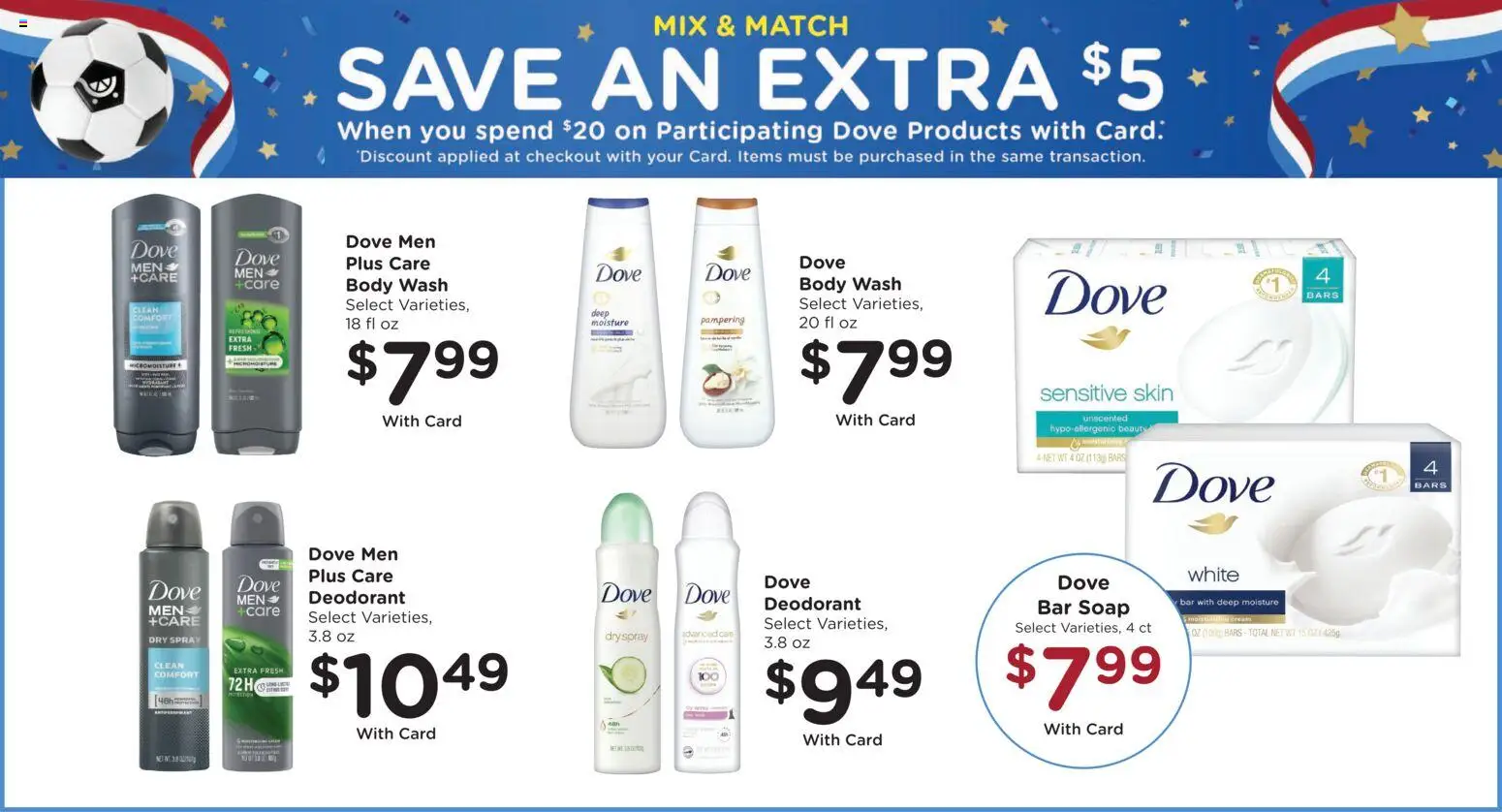 King Soopers Weekly Ad - valid from 06/24/2026 | Page: 13 | Products: Soap, Deodorant, Bar Soap, Body Wash