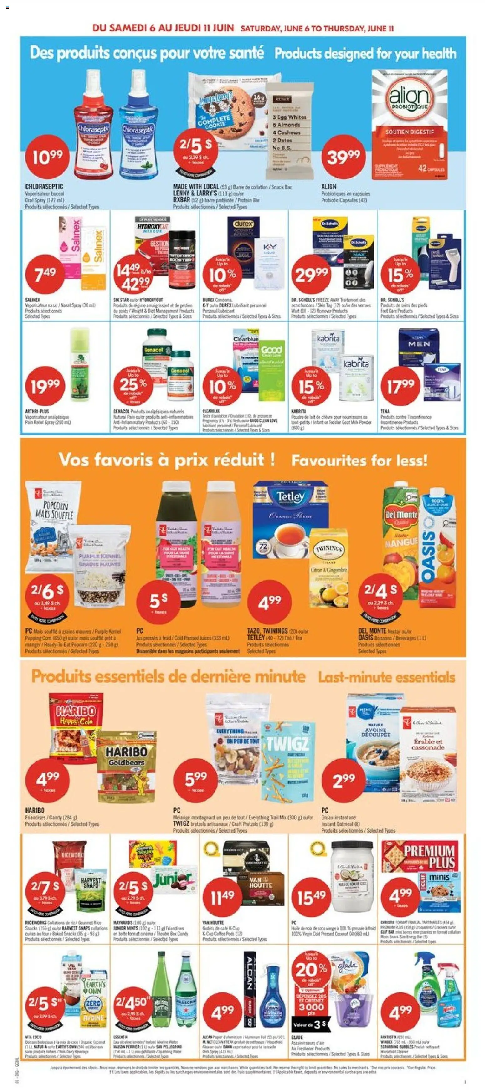 Pharmaprix flyer valid from 05.06.2026 | Page: 16 | Products: Tea, PC, Oil, Coffee