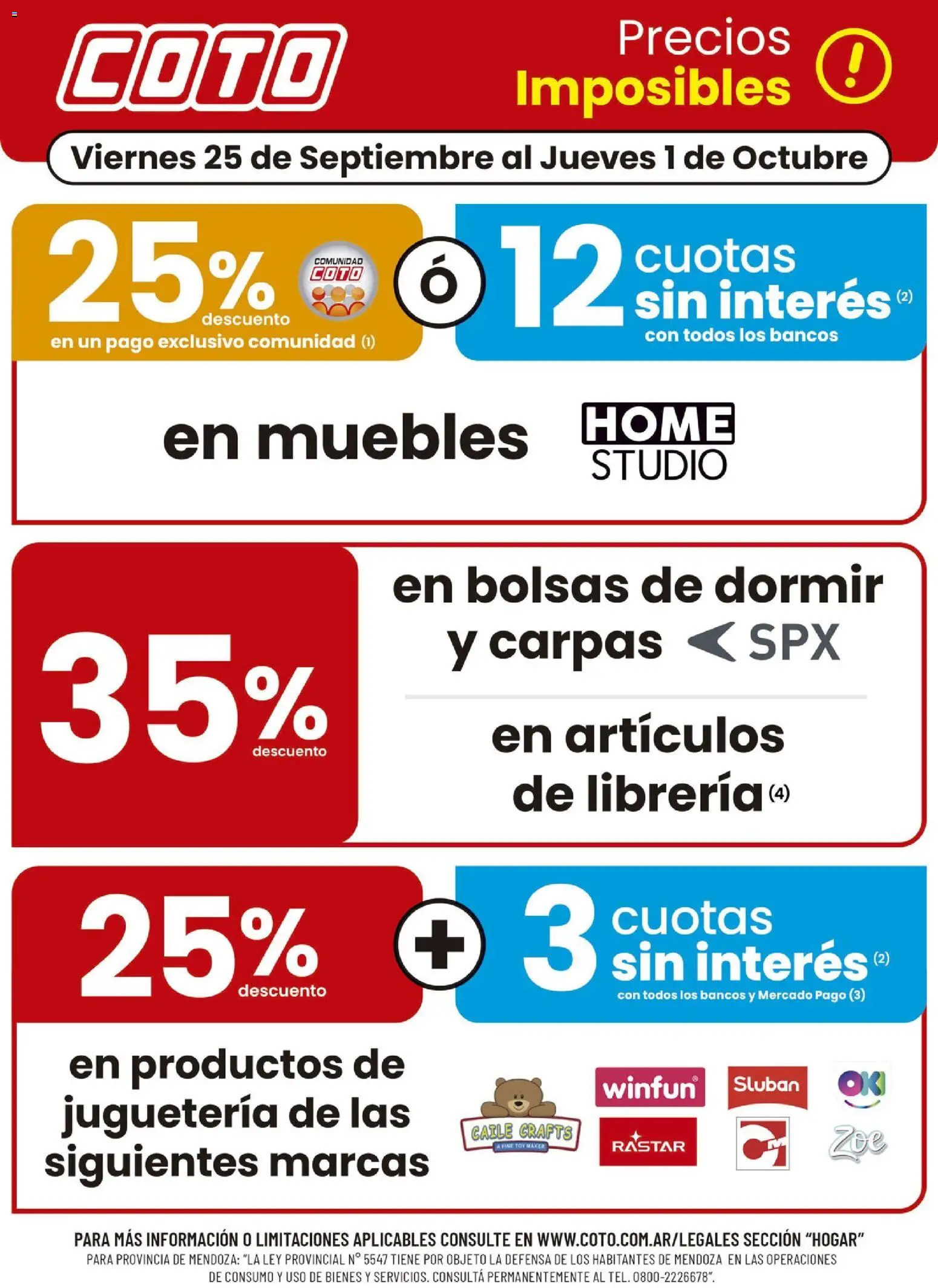 Coto - Hogar │ válido desde el 25/09/2026 | Página: 1