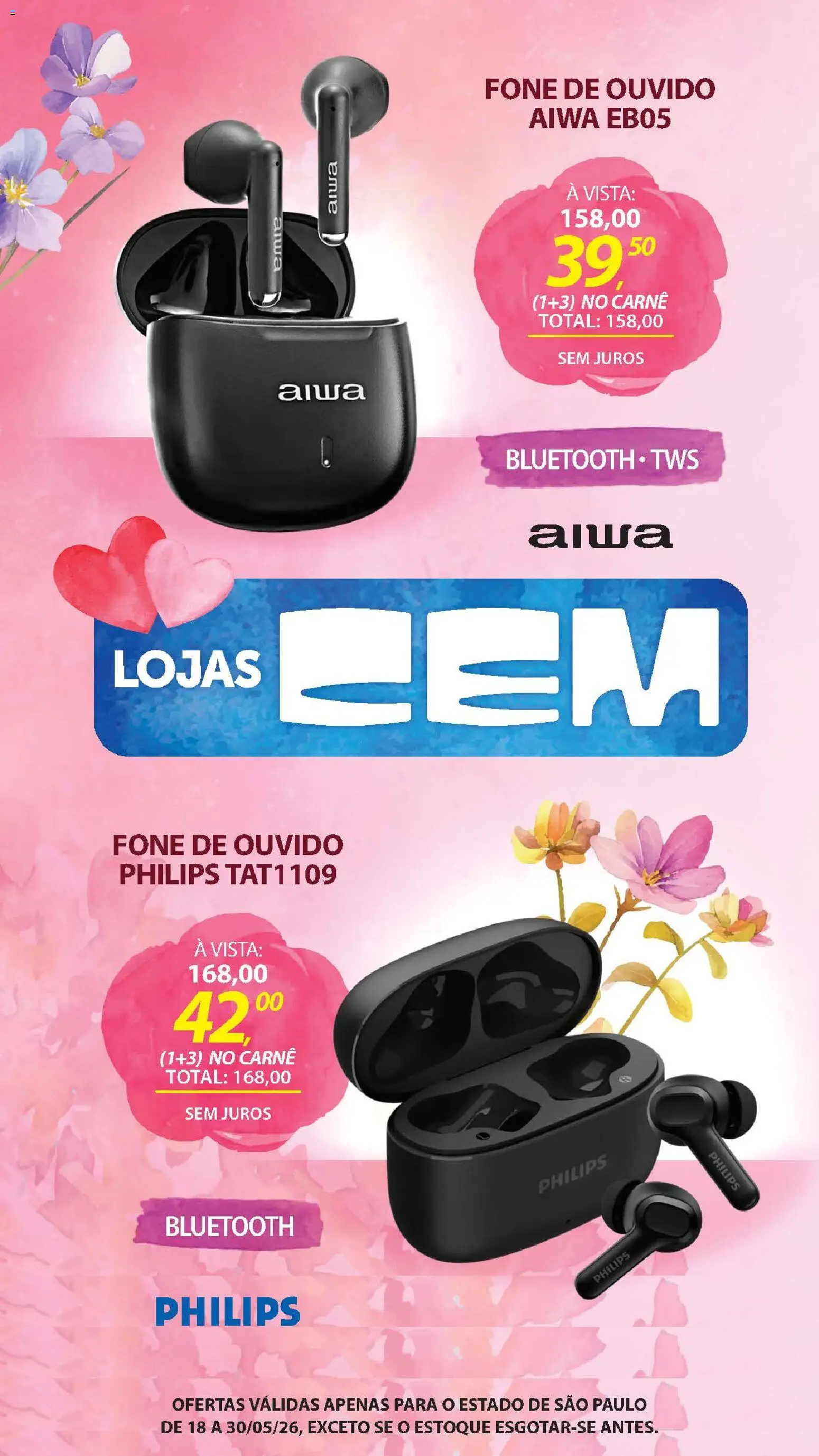 Lojas Cem - Ofertas atuais de 18/05/2026 ? Não perca as melhores promoções! | Brasil