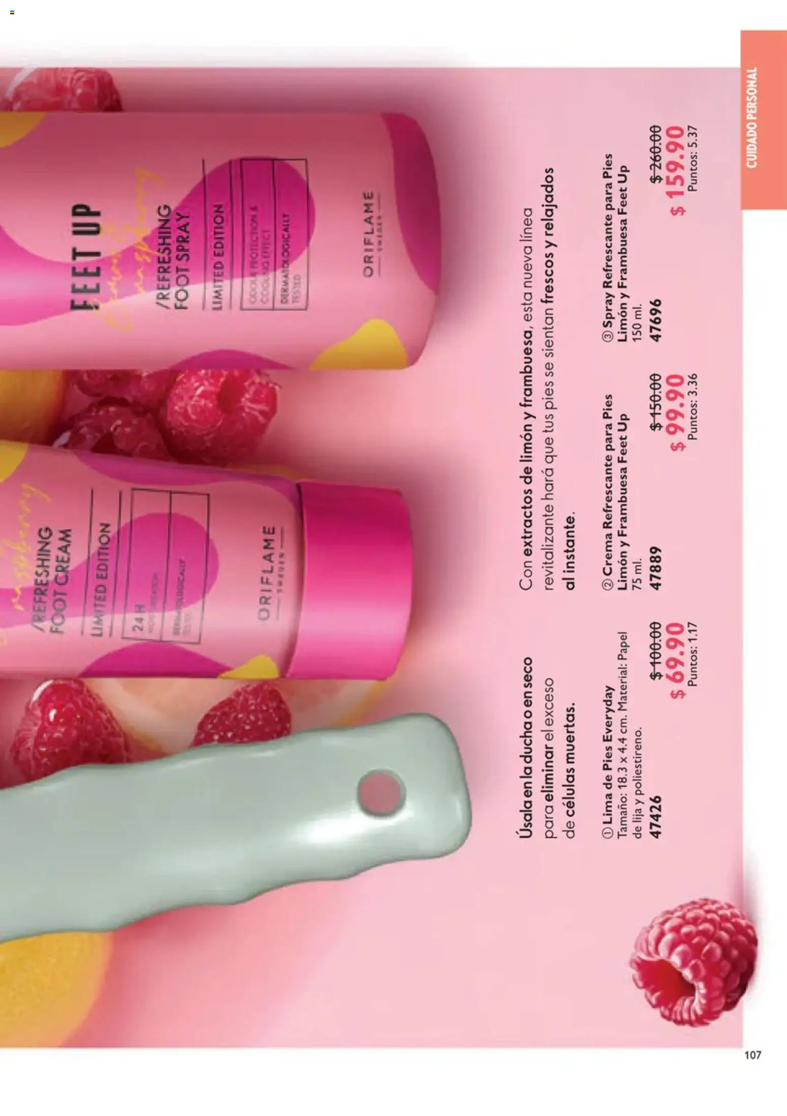 Nuevas ofertas de Oriflame válidas en toda la República Mexicana desde el 12/09/2026. ¡Encuentra las mejores ofertas en Oriflame campaña 13 2026! | Página: 107