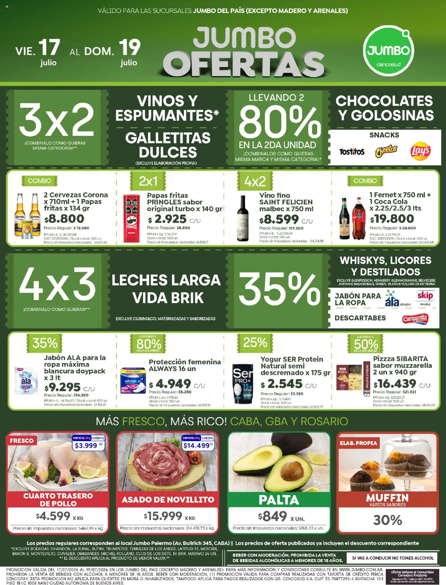 Jumbo ofertas │ válido desde el 17/07/2026 | Página: 1