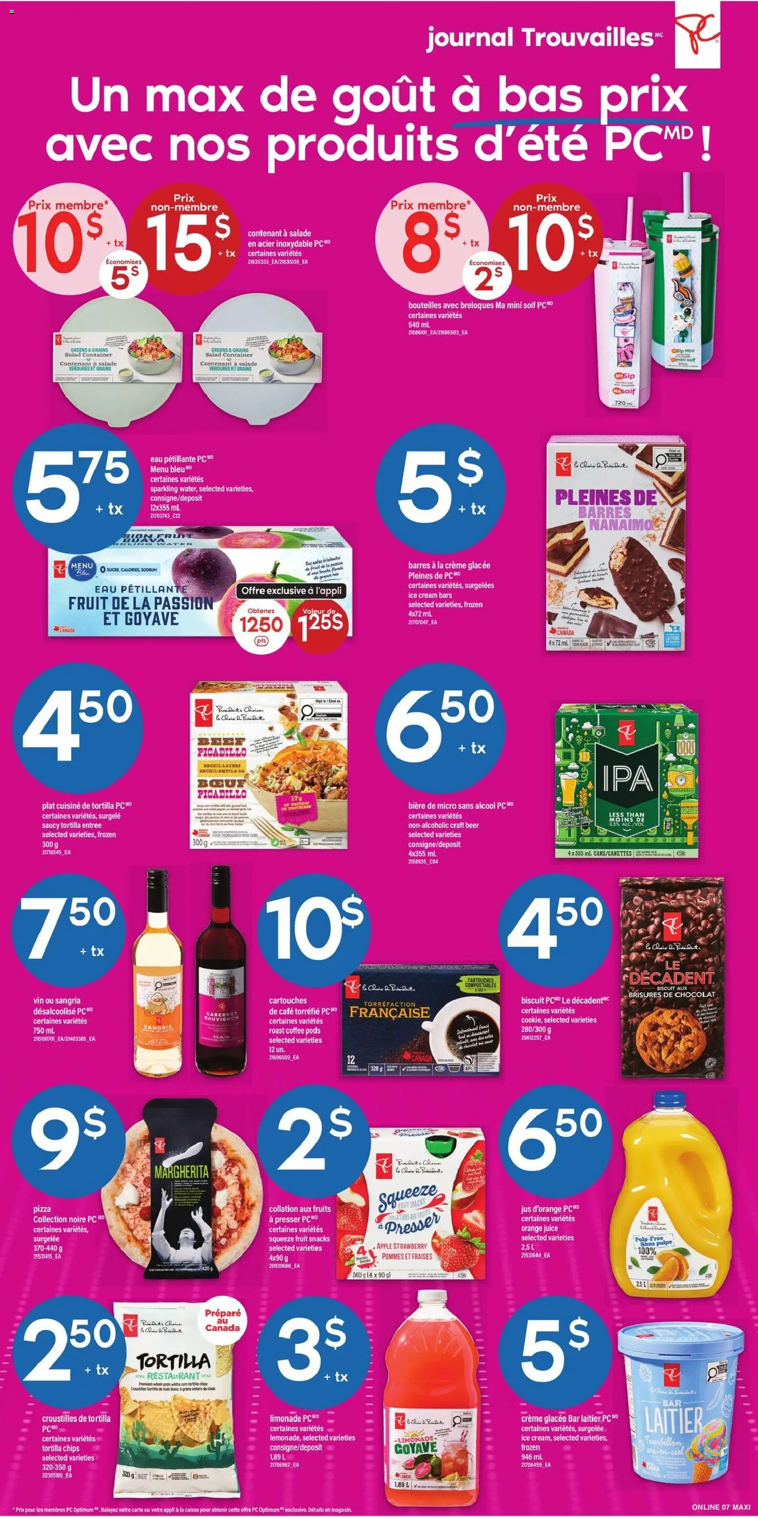 Maxi flyer valid from 18.06.2026 | Page: 10 | Products: Beef, Chips, Cream, Ice cream
