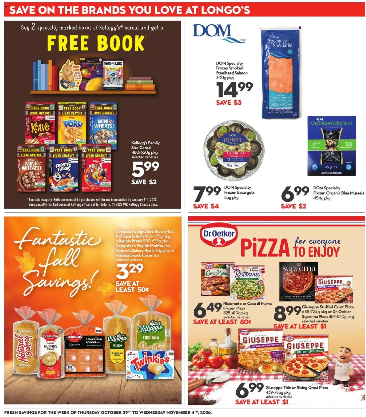 Longo's flyer valid from Oct 29, 2026 | Page: 22