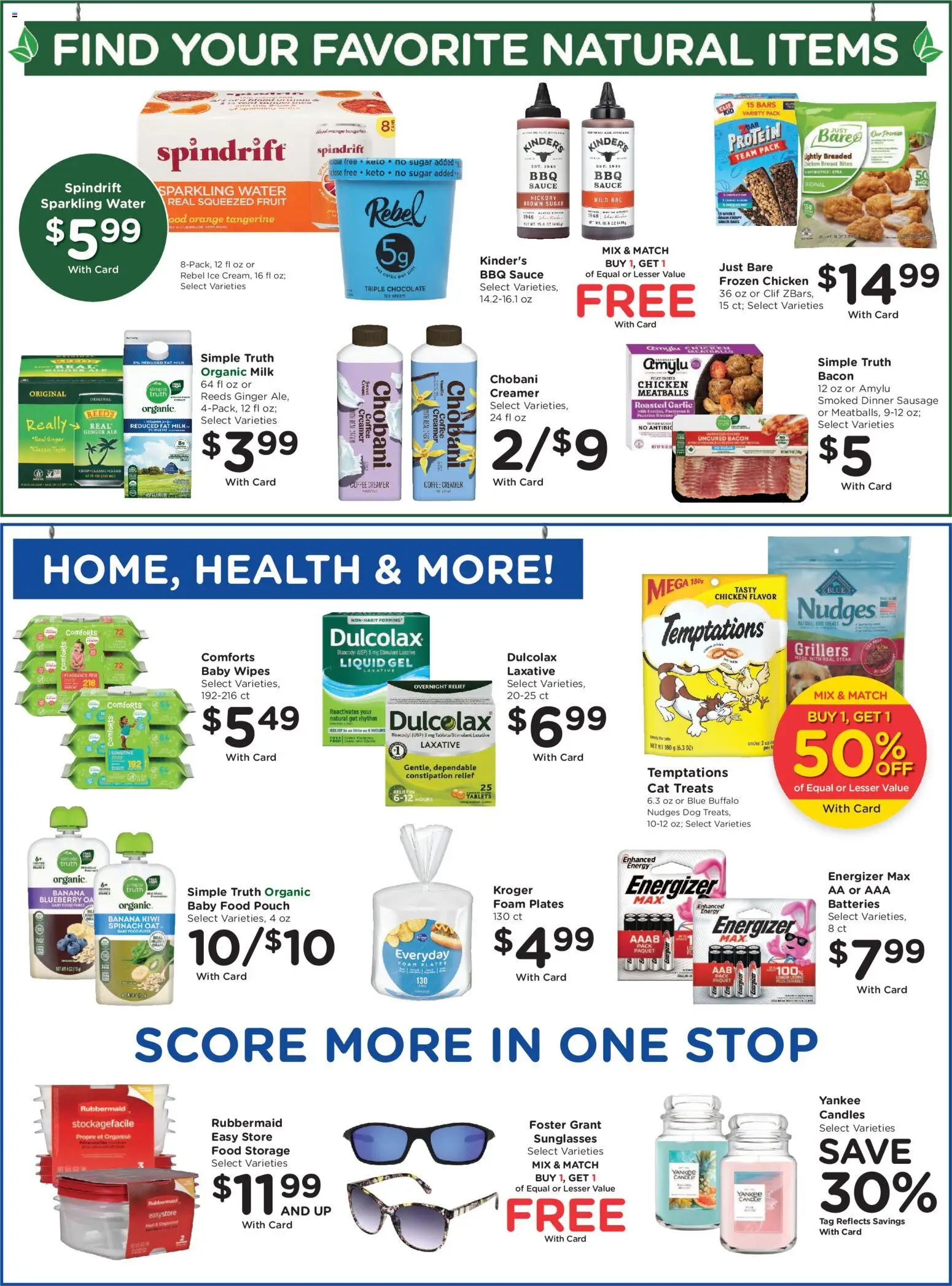 King Soopers Weekly Ad - valid from 06/24/2026 | Page: 12 | Products: Cream, Ice cream, Baby food, Water
