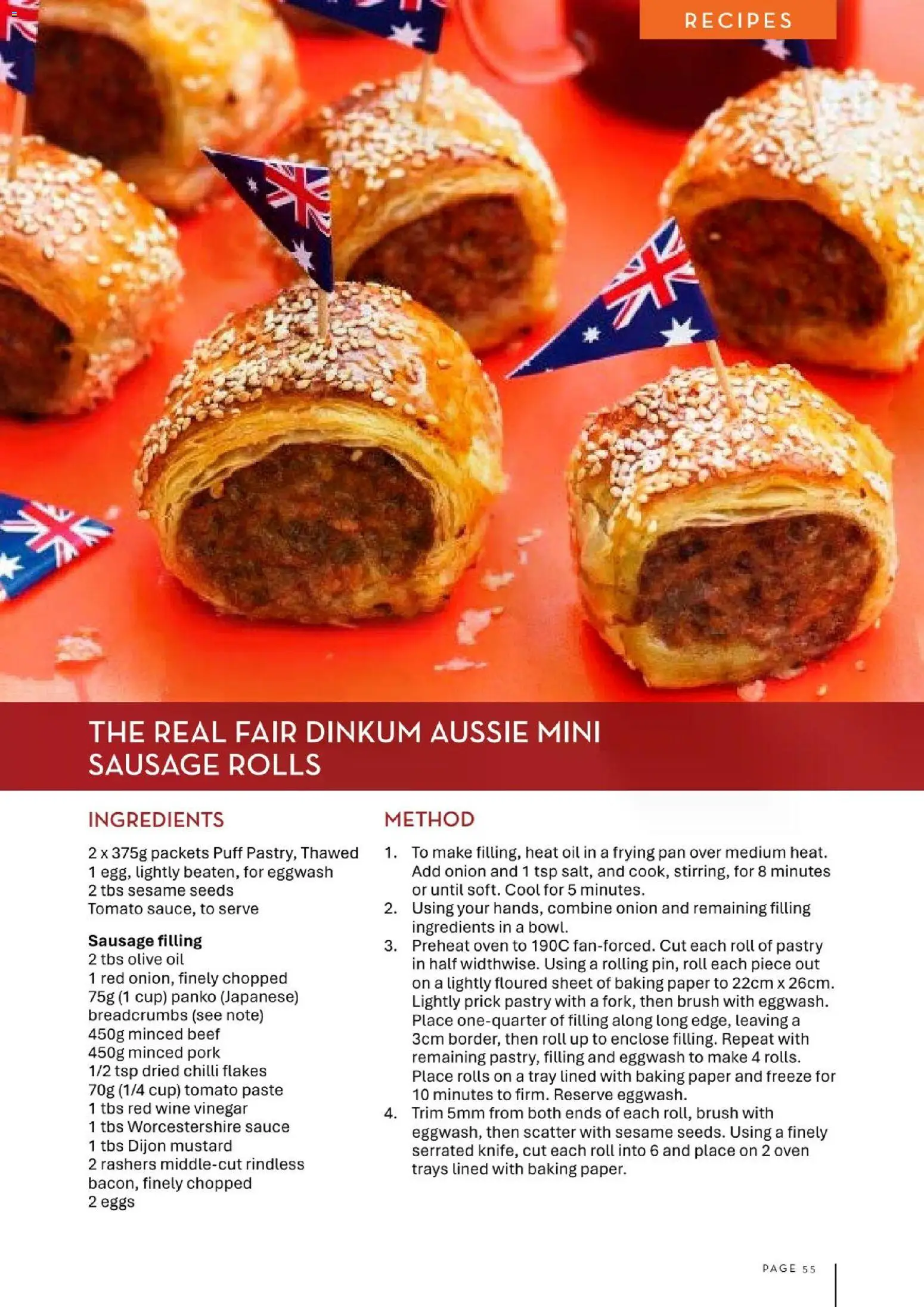 Foodworks catalogue - valid from 01/08/2026 | Page: 55 | Products: Pork, Pastry, Tomato, Oven