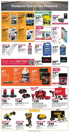 Preview of Rural King weekly ads valid from 28.05.2026 | Page: 7 | Products: Battery, Antifreeze, Motor Oil, Charger
