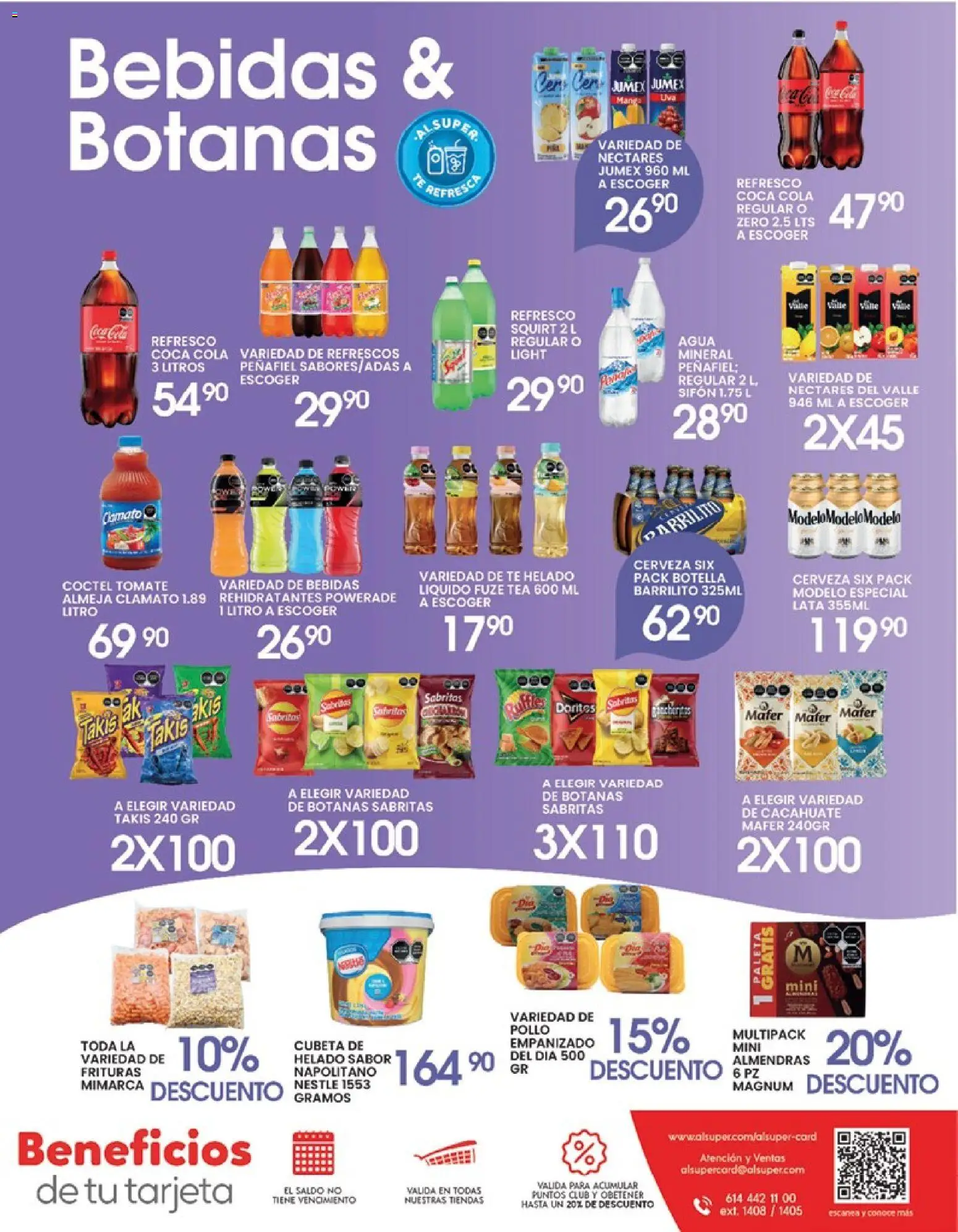 Nuevas ofertas de Alsuper válidas en toda la República Mexicana desde el 22.05.2026. ¡Encuentra las mejores ofertas en Alsuper folleto Calera! | Página: 7