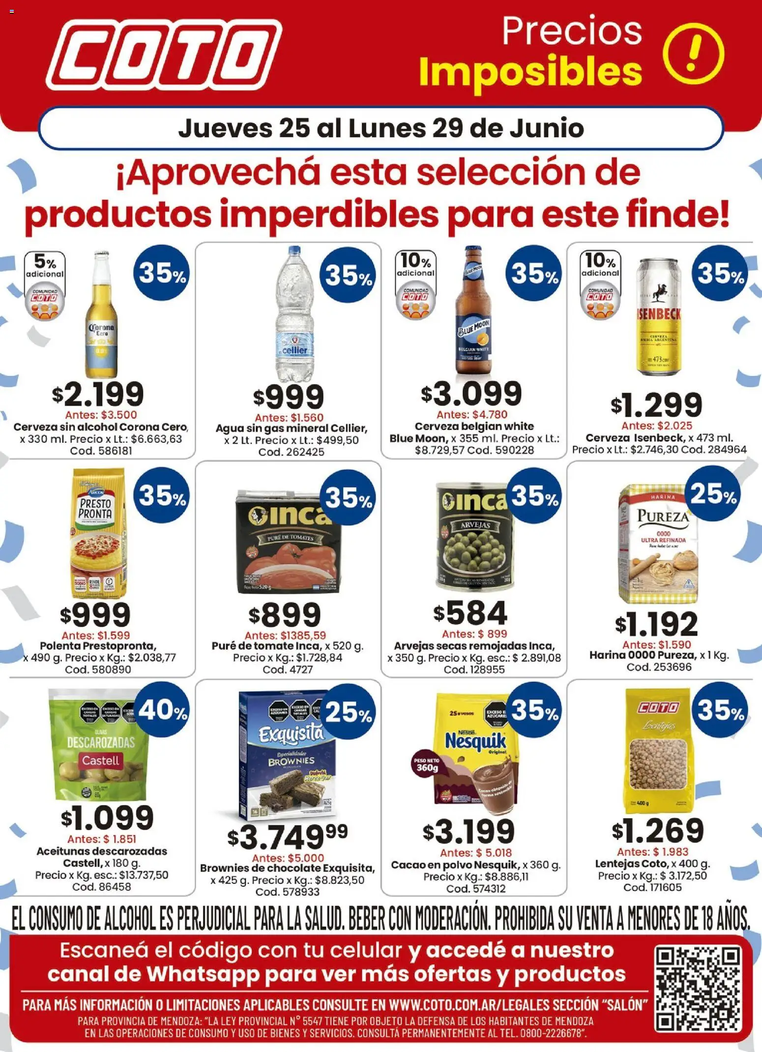 Coto - Salon Productos Motivo │ válido desde el 25/06/2026 | Página: 1