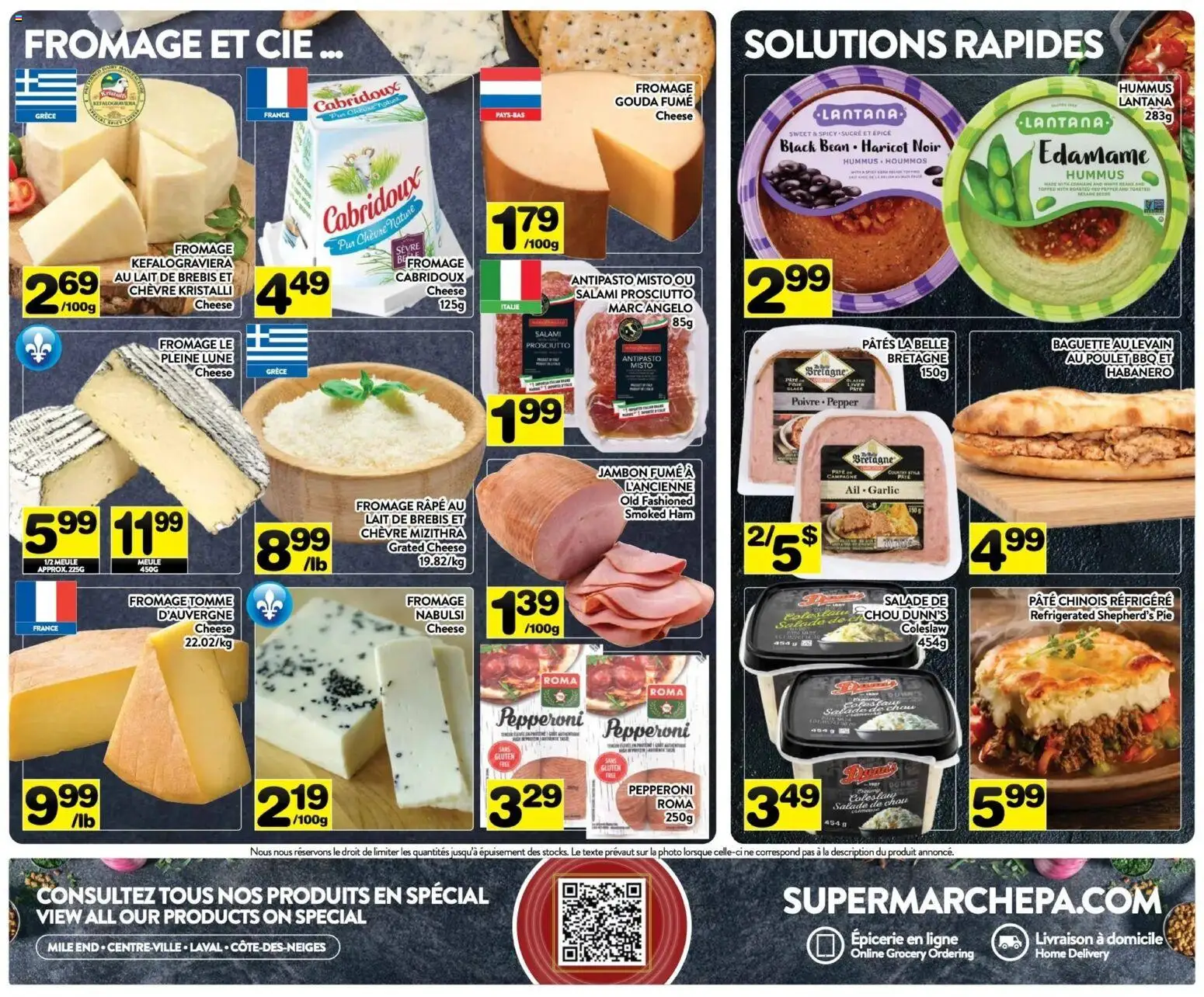 Pa Supermarché flyer valid from 08.06.2026 | Page: 6 | Products: Cheese, Salami, Ham