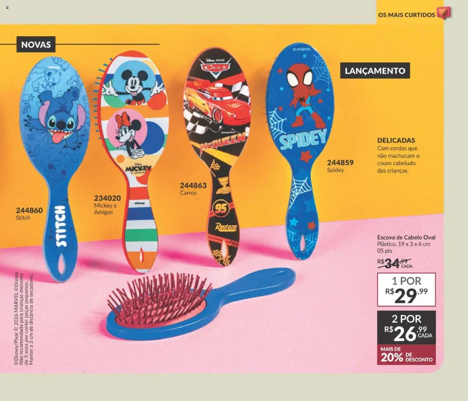 Avon Folheto - válido de 19/07/2026 | Página: 15 | Produtos: Escova, Escova de cabelo