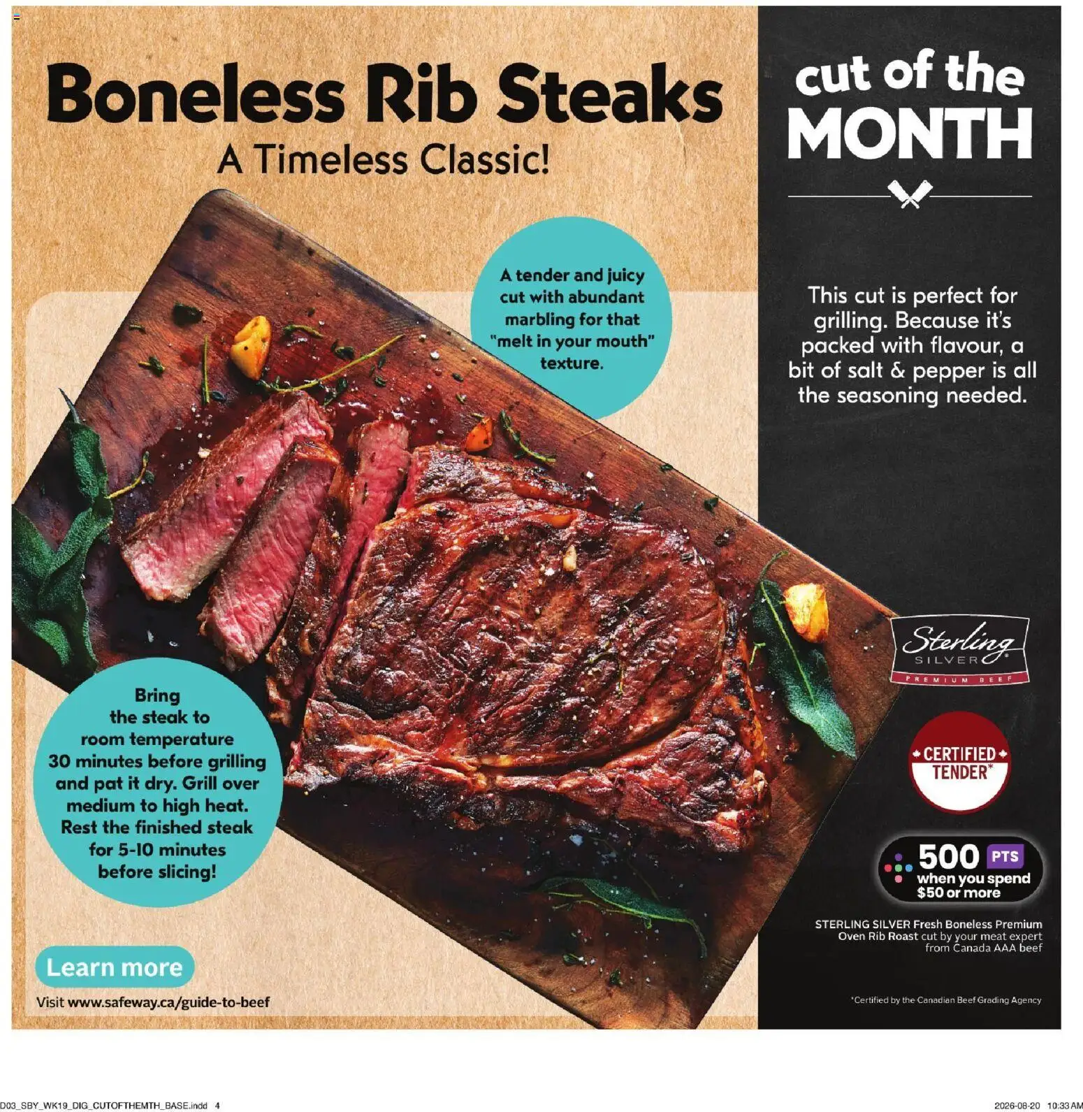 Safeway flyer valid from Sep 3, 2026 | Page: 18 | Products: Oven, Pepper, Grill, Roast