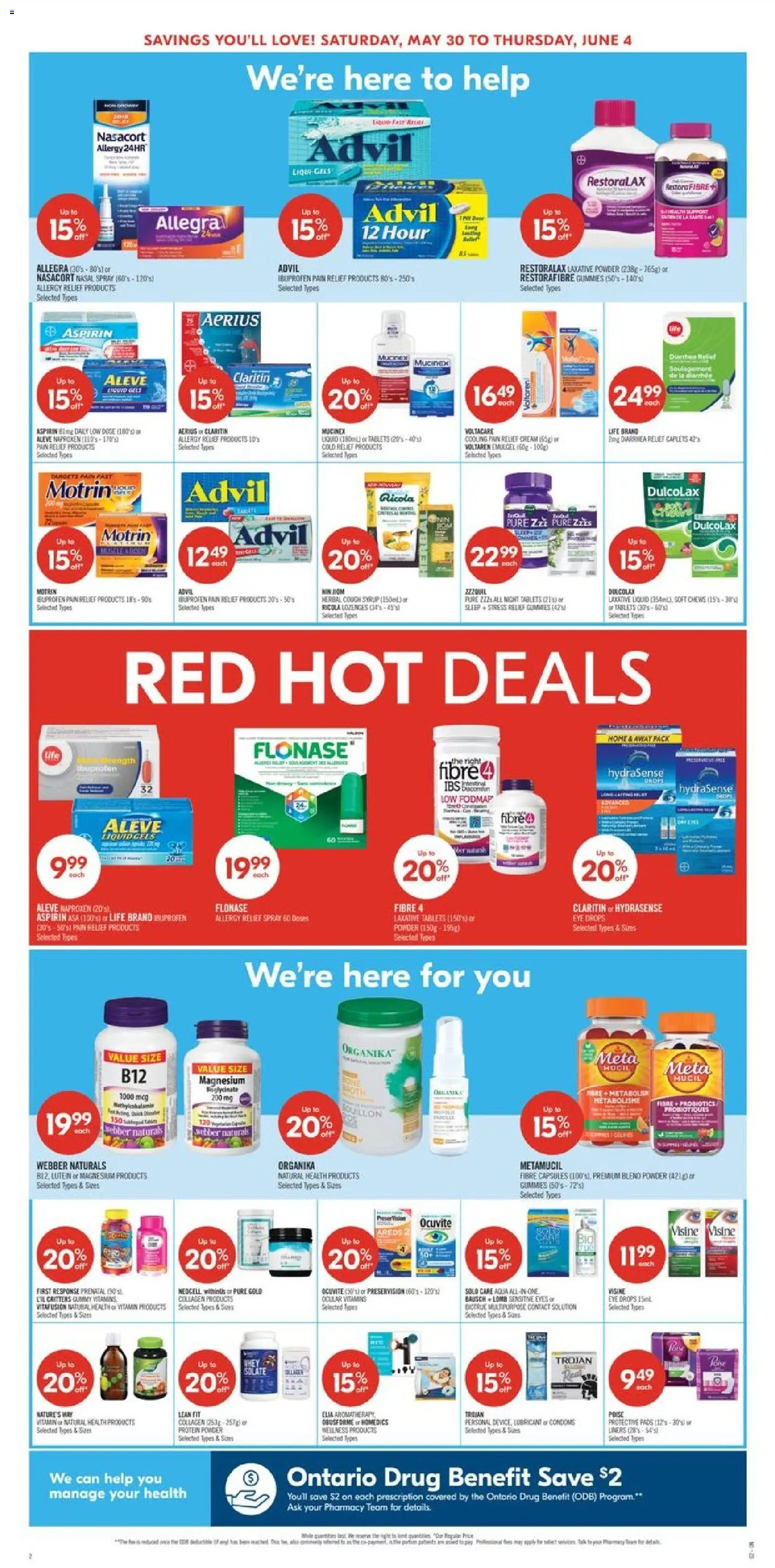 Shoppers flyer valid from 29.05.2026 | Page: 4 | Products: Cream, Powder