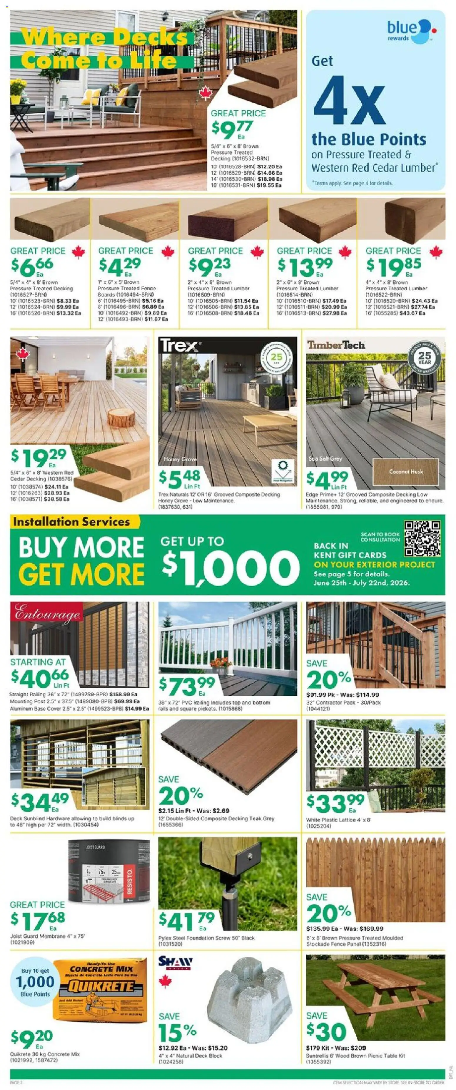 Kent flyer valid from Jun 25, 2026 | Page: 4 | Products: Table