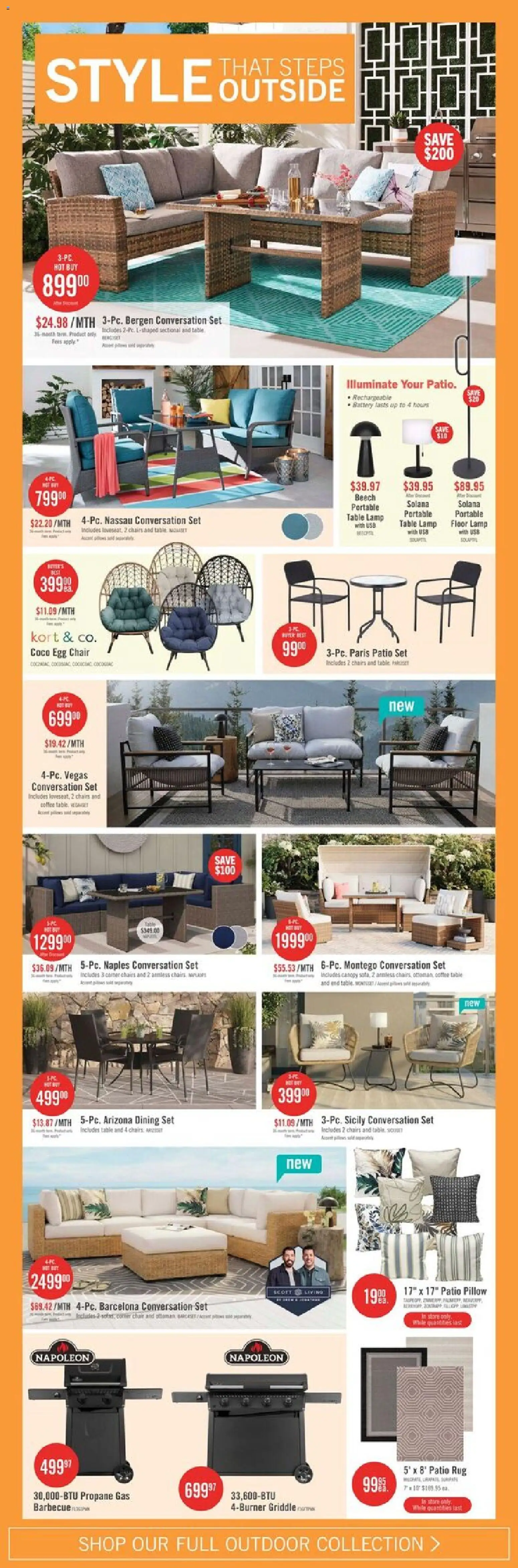 The Brick flyer valid from 22.05.2026 | Page: 10 | Products: Coffee table, Table, Chair, Lamp
