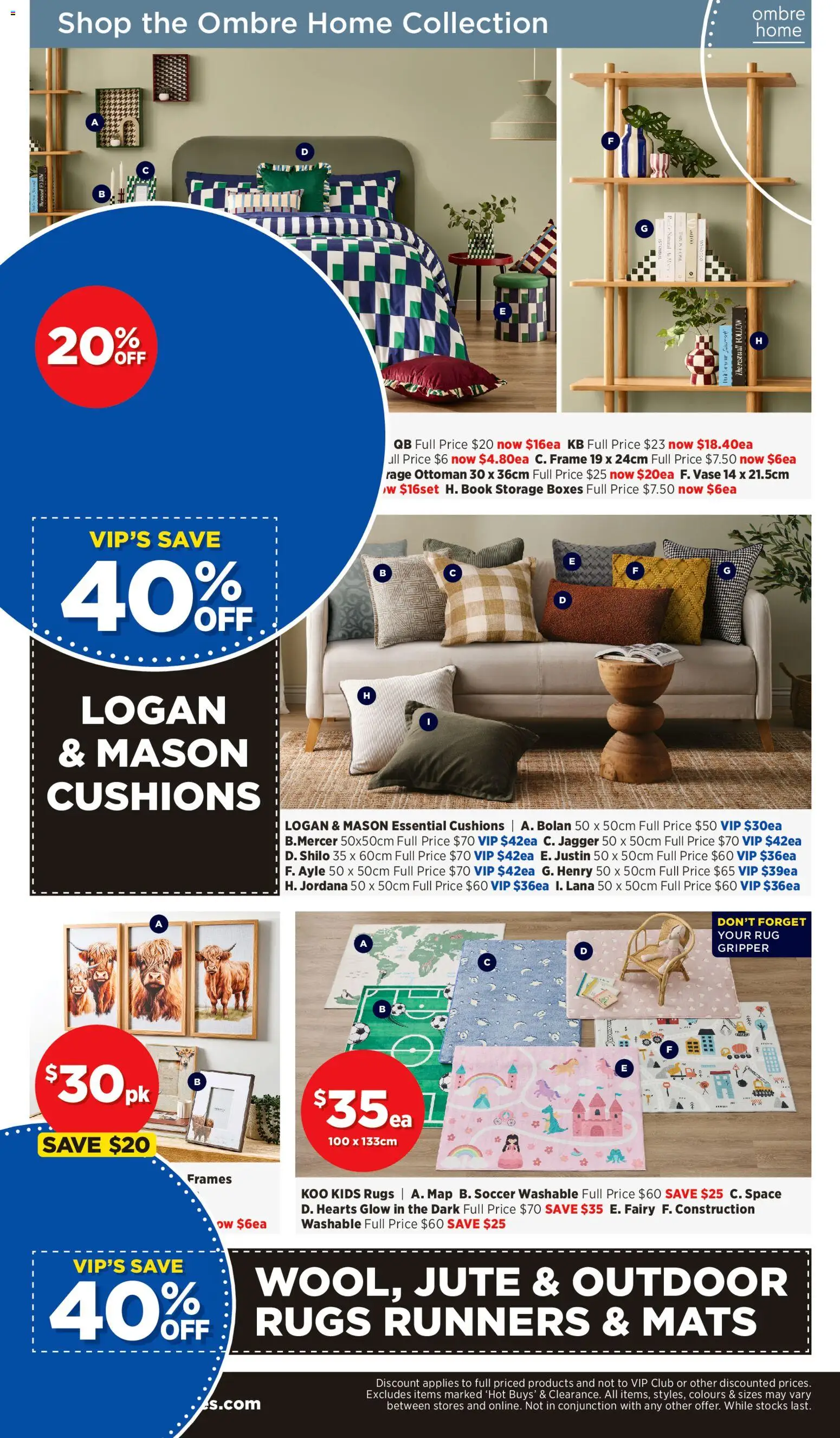 Spotlight catalogue - valid from 08/07/2026 | Page: 4 | Products: Vase, Ottoman, Rugs
