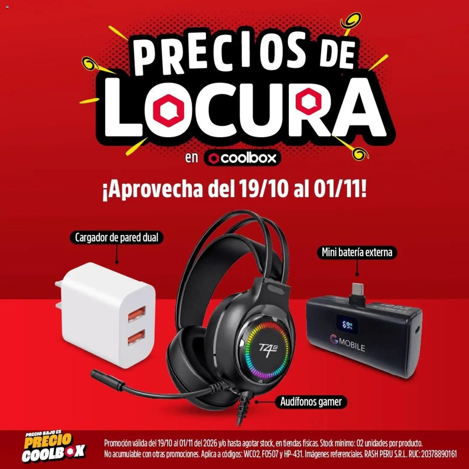 Catálogo Coolbox válido desde 19/10/2026 | Página: 1