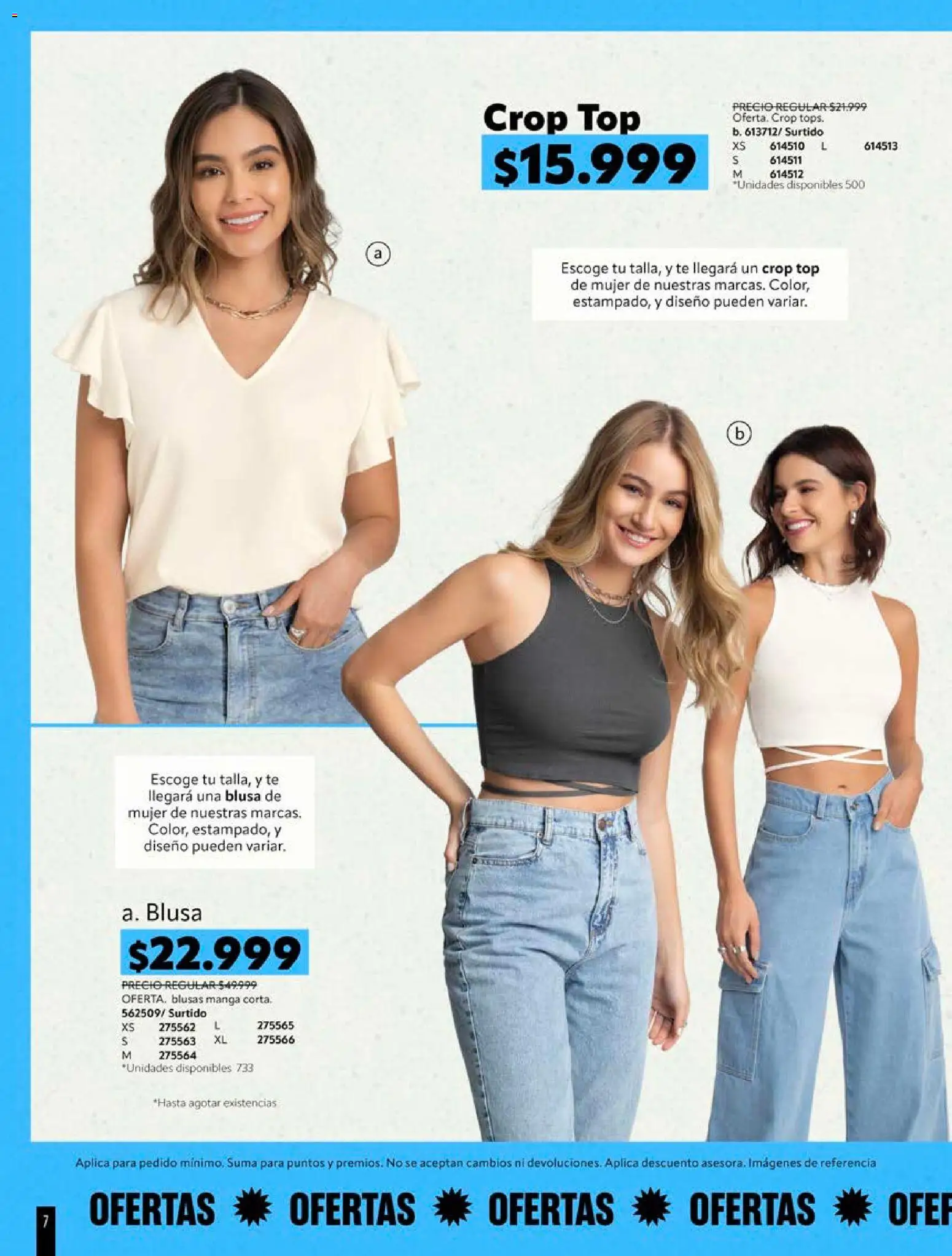 Pacifika revista - valida desde el 18/10/2026 | Página: 212 | Productos: Té, Top, Blusa
