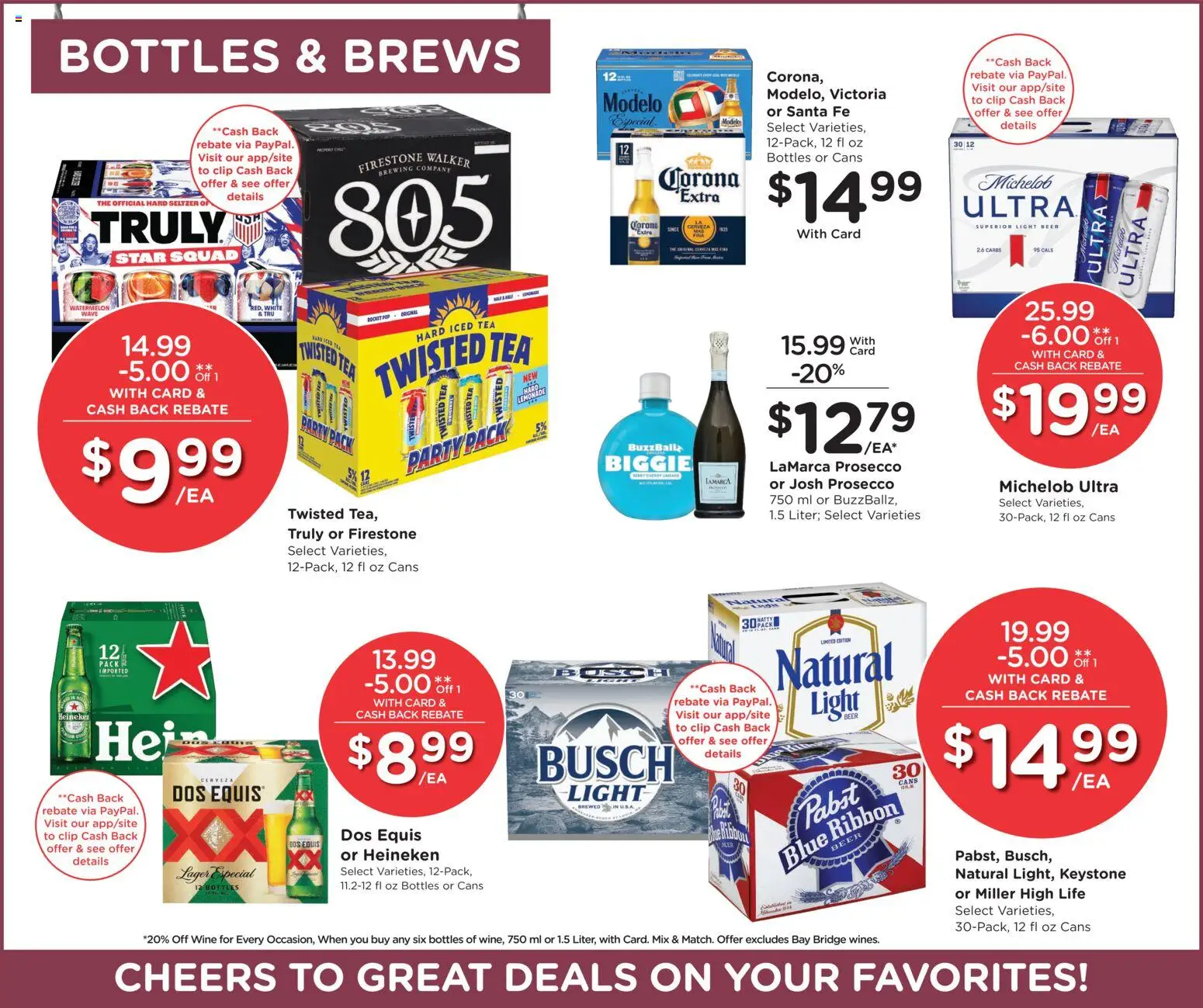 Smith's Weekly Ad - valid from 03.06.2026 | Page: 10 | Products: Clip, Wine, Beer, Tea