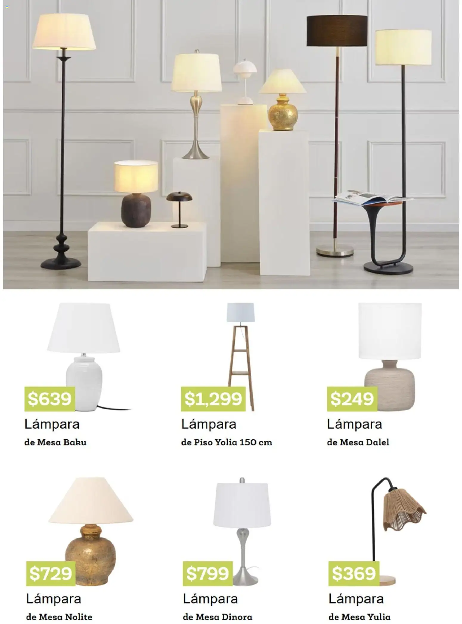 Nuevas ofertas de Coppel válidas en toda la República Mexicana desde el 01.02.2026. ¡Encuentra las mejores ofertas en Coppel catálogo Primavera! | Página: 26 | Productos: Mesa, Lámpara