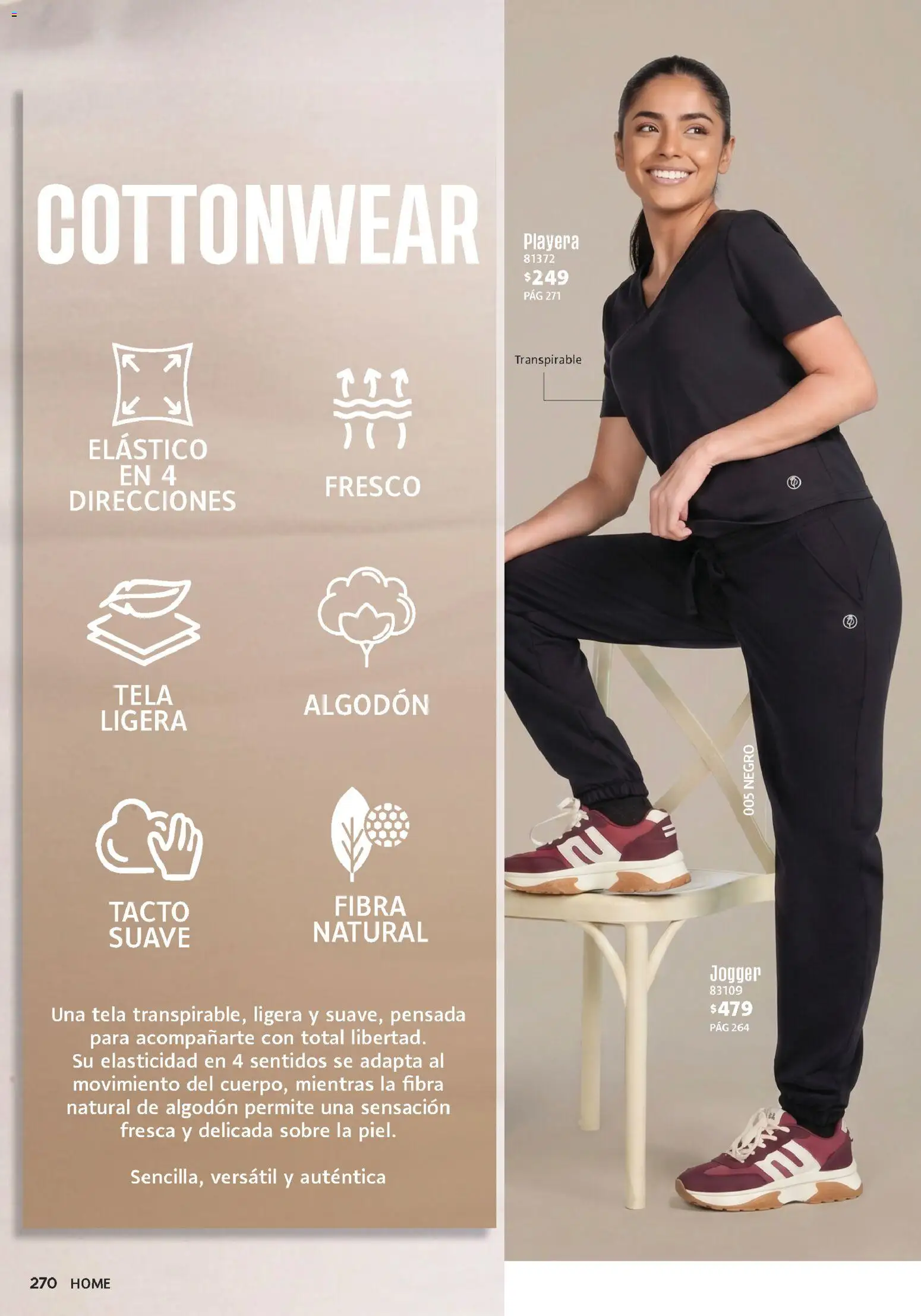 Nuevas ofertas de Ilusión válidas en toda la República Mexicana desde el 01/09/2026. ¡Encuentra las mejores ofertas en Ilusión catálogo Otoño! | Página: 272 | Productos: Algodón, Playera, Sobre