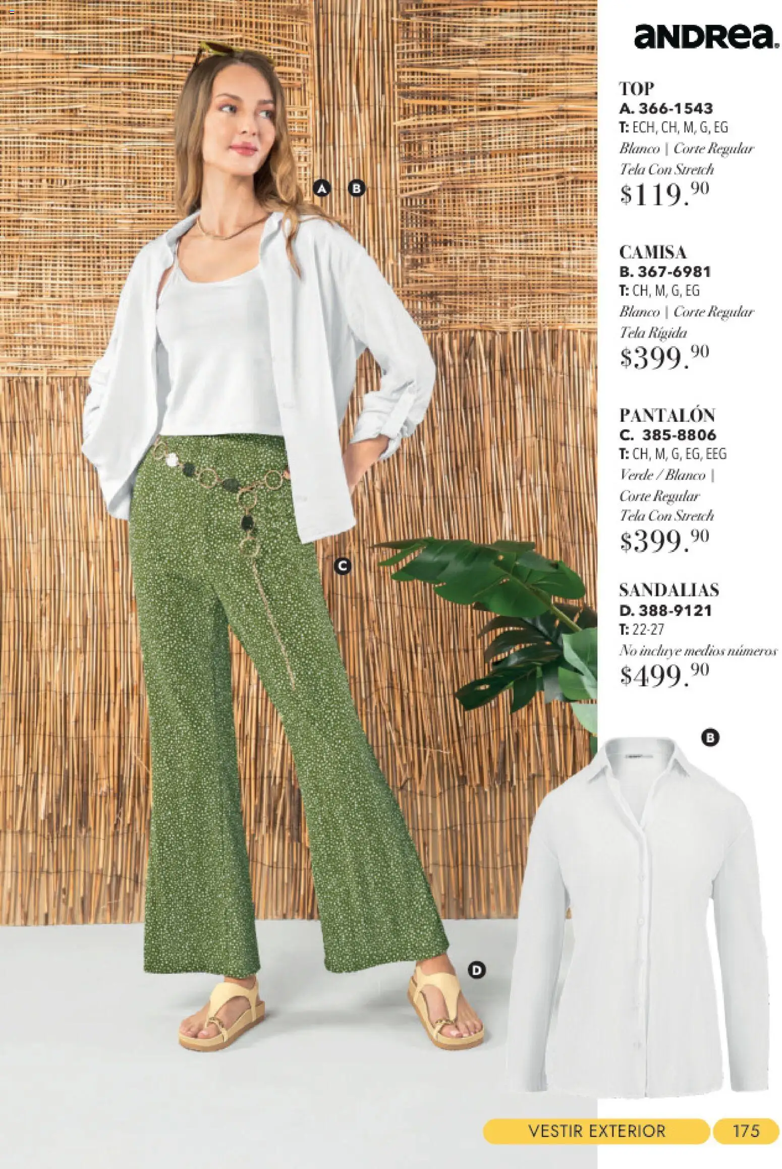 Nuevas ofertas de Andrea válidas en toda la República Mexicana desde el 23/08/2026. ¡Encuentra las mejores ofertas en Andrea catálogo Tropical! | Página: 175