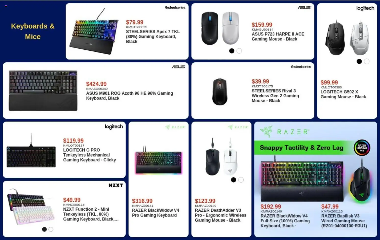 Canada Computers flyer valid from Aug 4, 2026 | Page: 5 | Products: Mouse, Keyboard