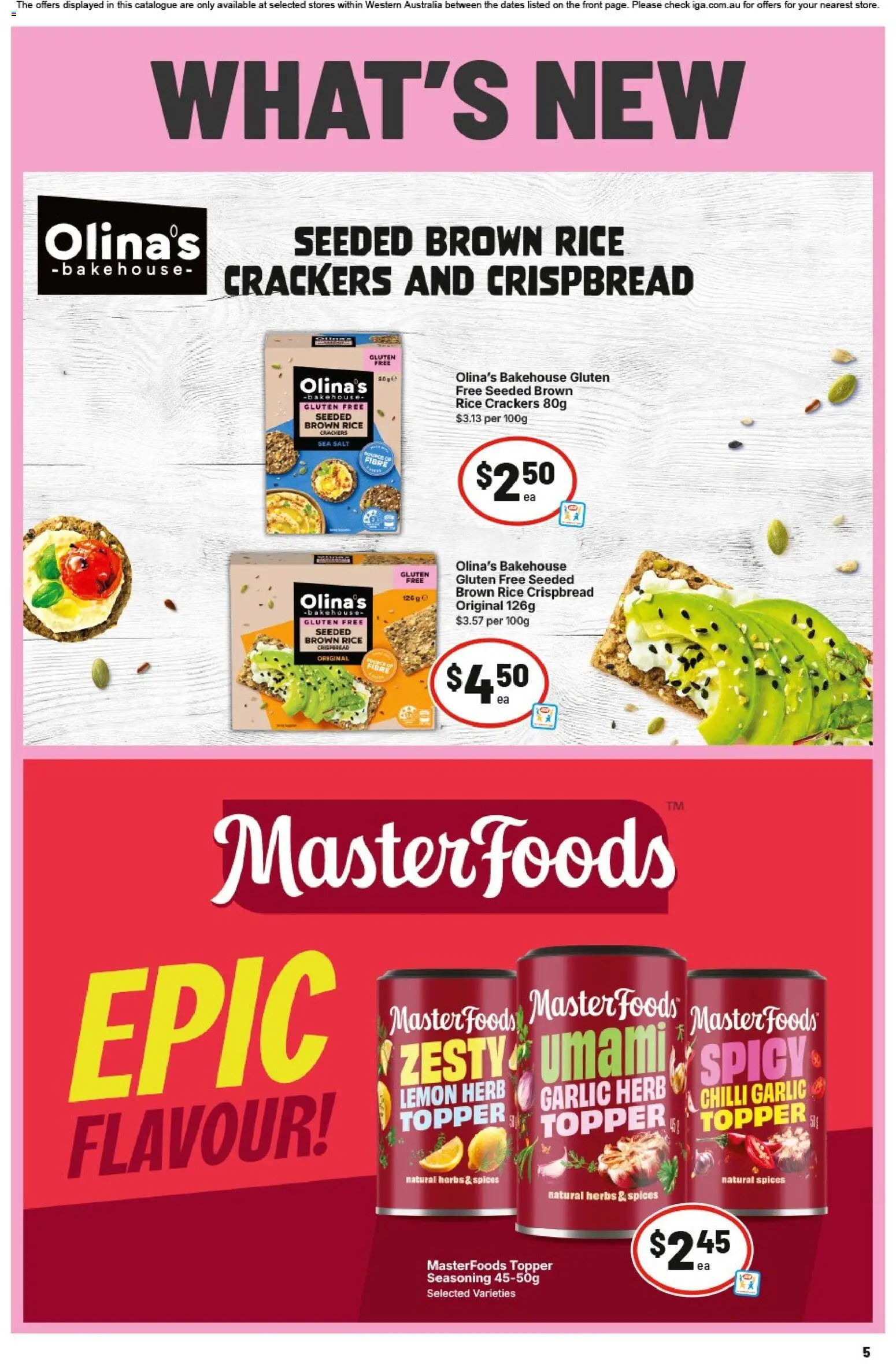 IGA catalogue - valid from 13.05.2026 | Page: 6 | Products: Herb, Spices, Garlic, Chilli