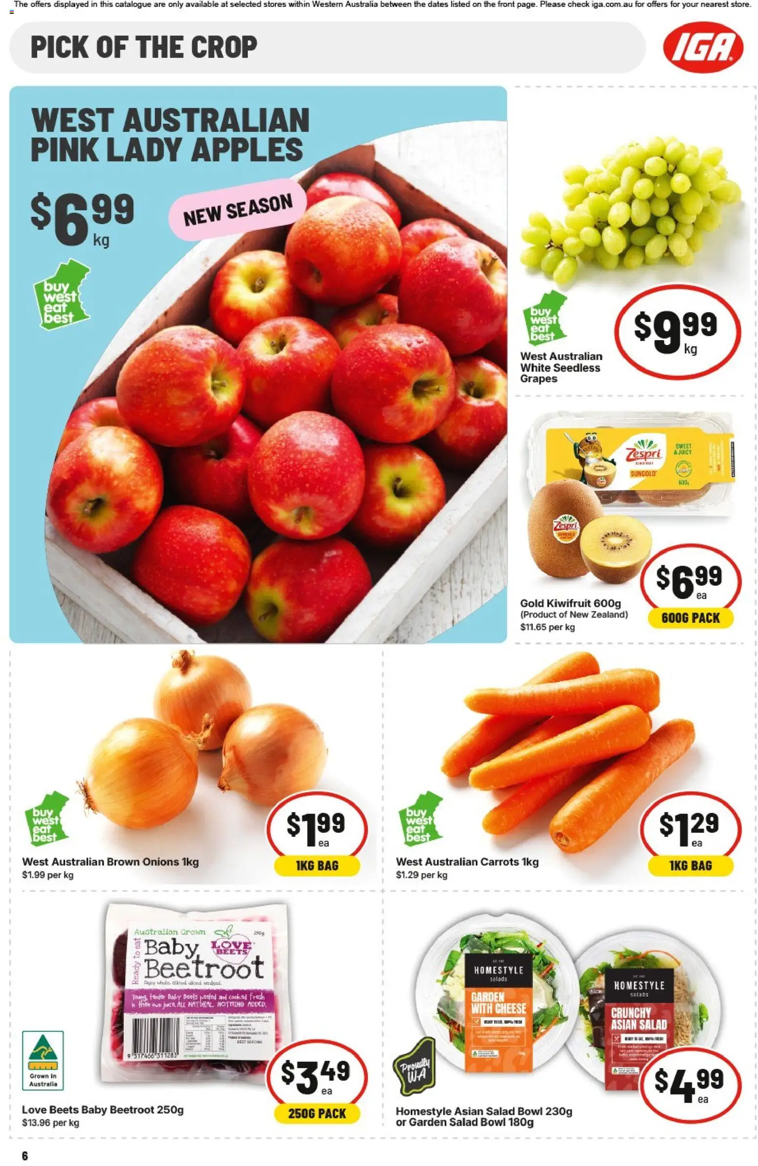 IGA catalogue - valid from 13.05.2026 | Page: 6 | Products: Oil, Cap, Tablets, Tissues