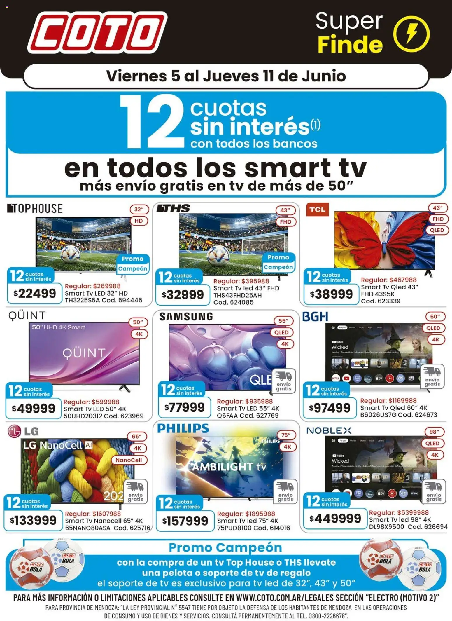 Coto - Electro Motivo │ válido desde el 05.06.2026 | Página: 1 | Productos: Top, Pelota