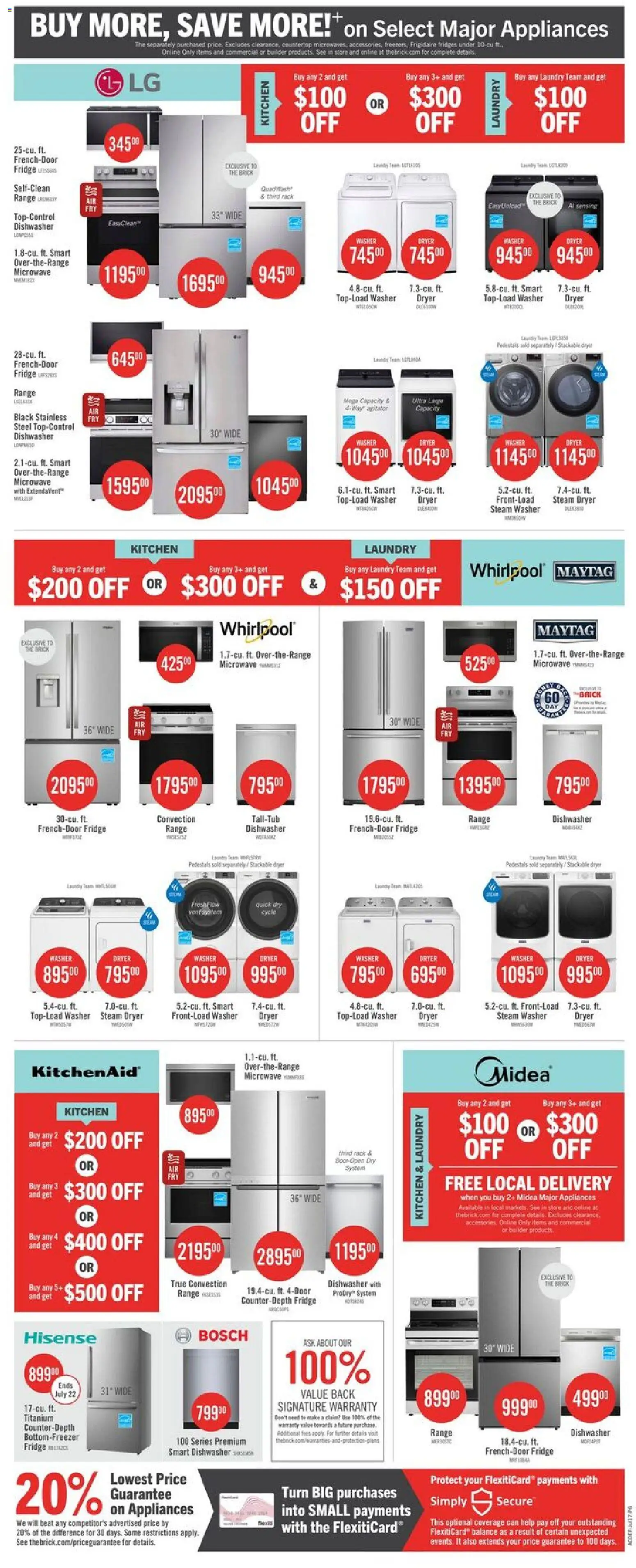 The Brick flyer valid from Jul 16, 2026 | Page: 17
