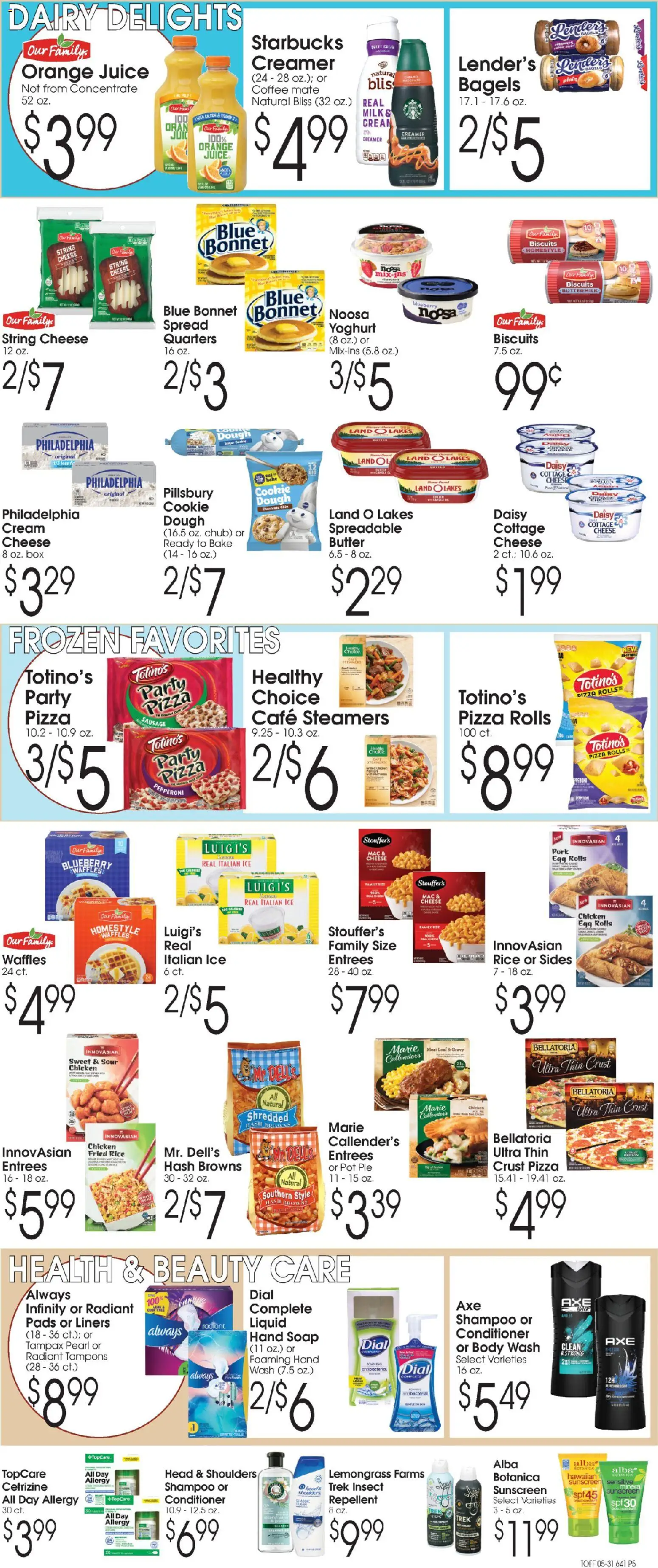Family Fare Ad - valid from 31.05.2026 | Page: 5 | Products: Box, Milk, Juice, Rice