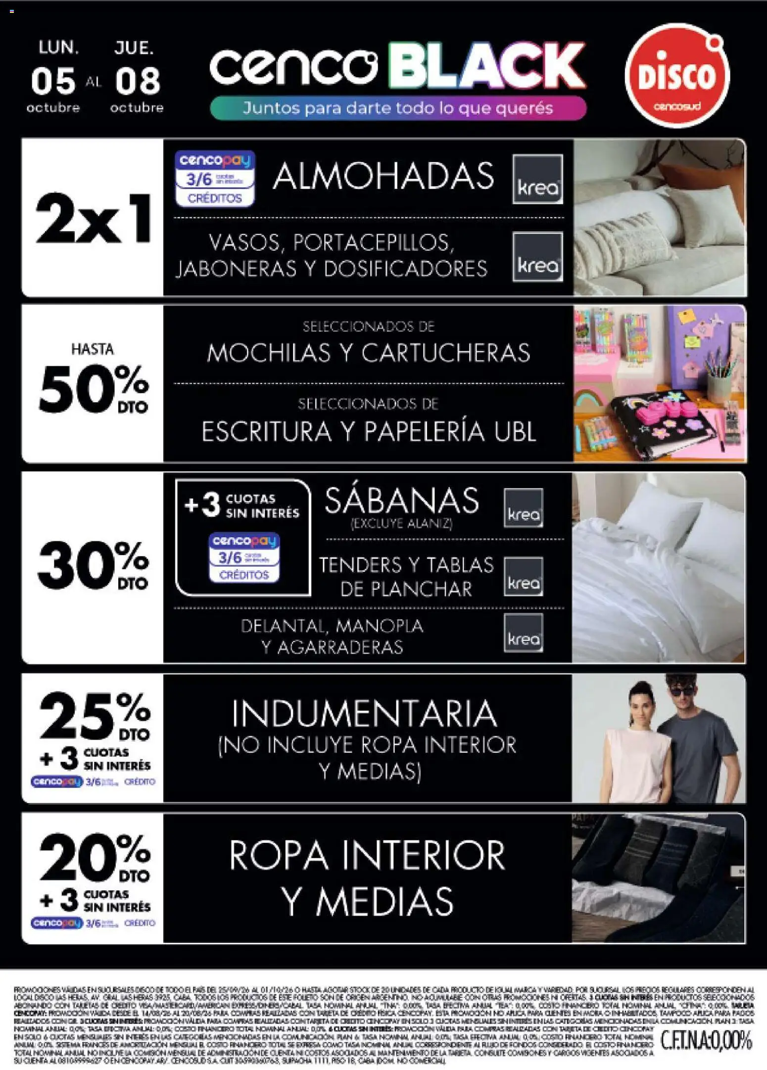 Disco - Cenco Black | Electro, T. Libre y más │ válido desde el 04/10/2026 | Página: 3