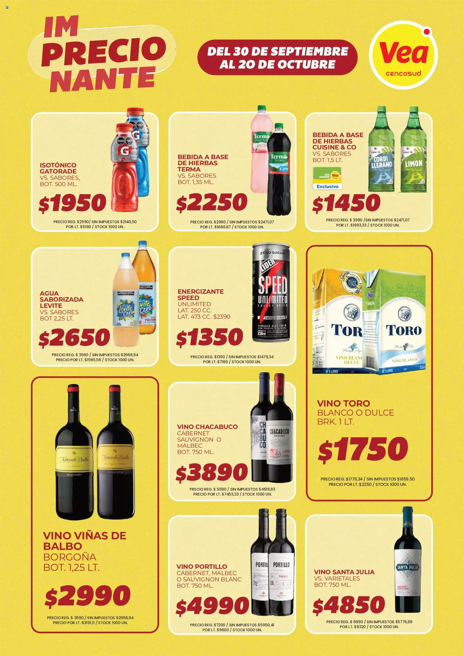 Revista de ofertas Vea - Página 9 - Ofertas válidas hasta el 20 de octubre de 2026