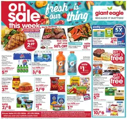 Preview of Giant Eagle weekly ads valid from 07/23/2026
