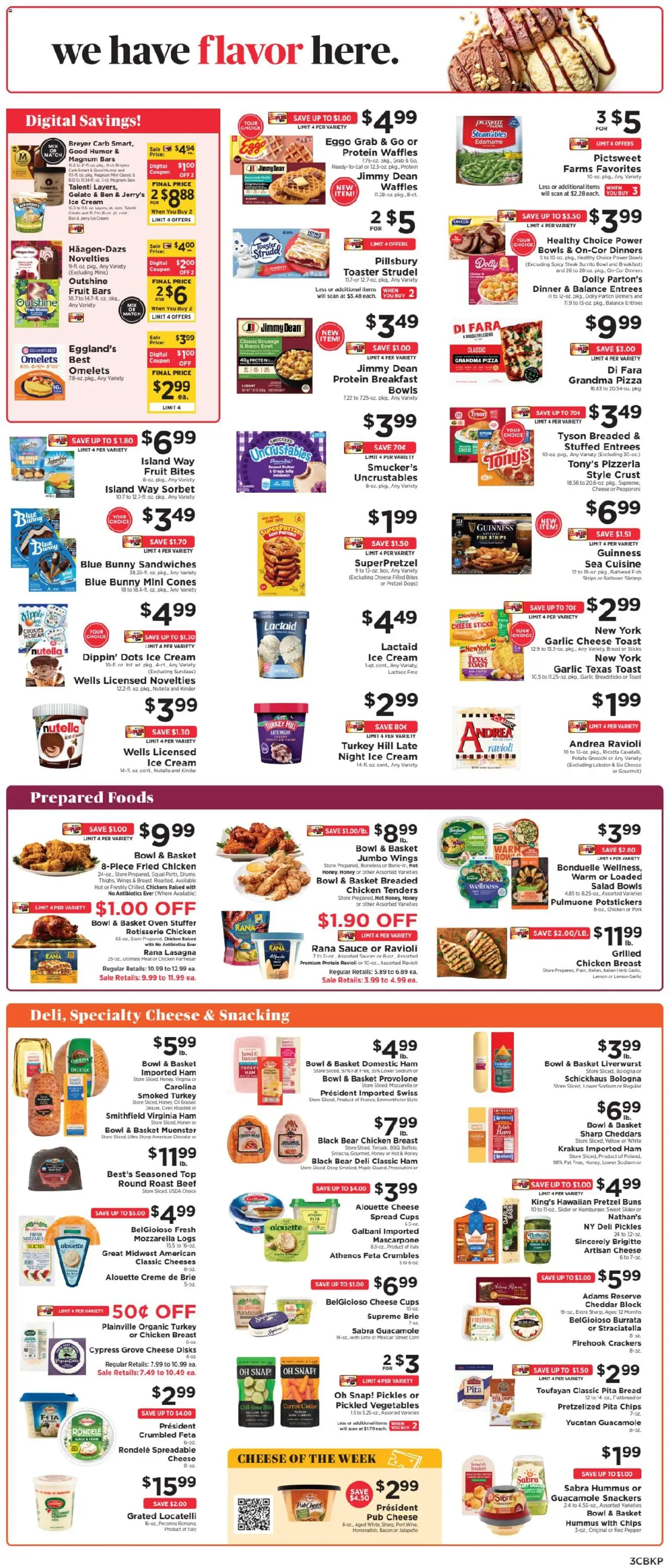 ShopRite Weekly Ad - valid from 09/20/2026 | Page: 4 | Products: Turkey, Bread, Carrot, Parmesan