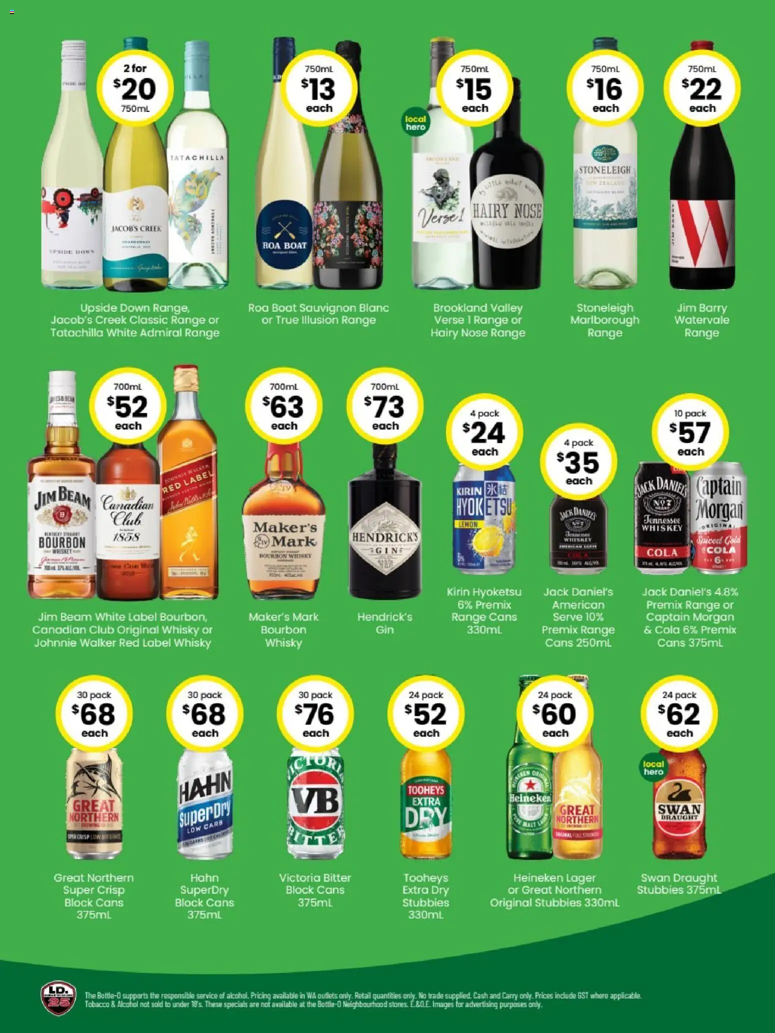 The Bottle-O catalogue - valid from 03/08/2026 | Page: 2 | Products: Bourbon, Whiskey, Lemon