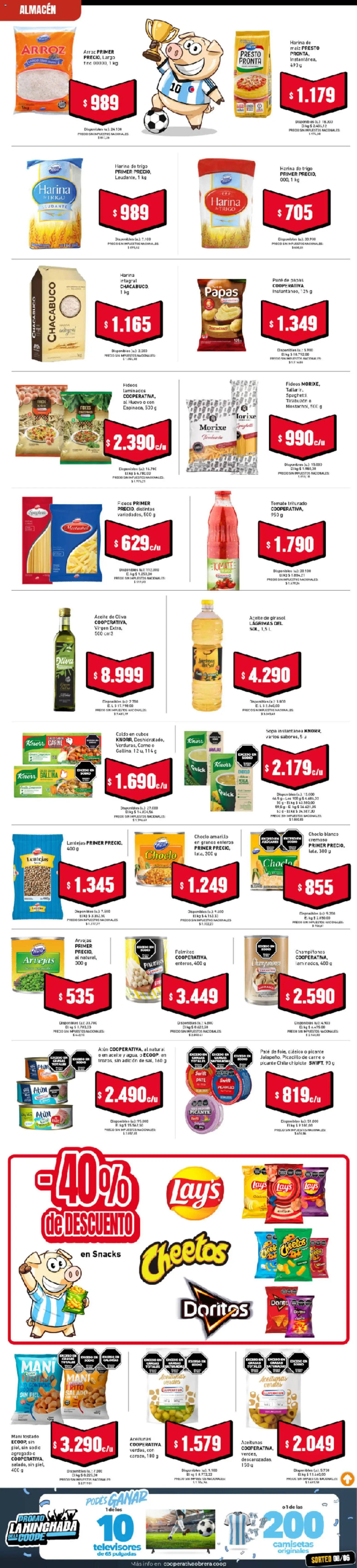 Cooperativa Obrera catálogo │ válido desde el 07.05.2026 | Página: 3 | Productos: Aceite, Atún, Palmitos, Perejil