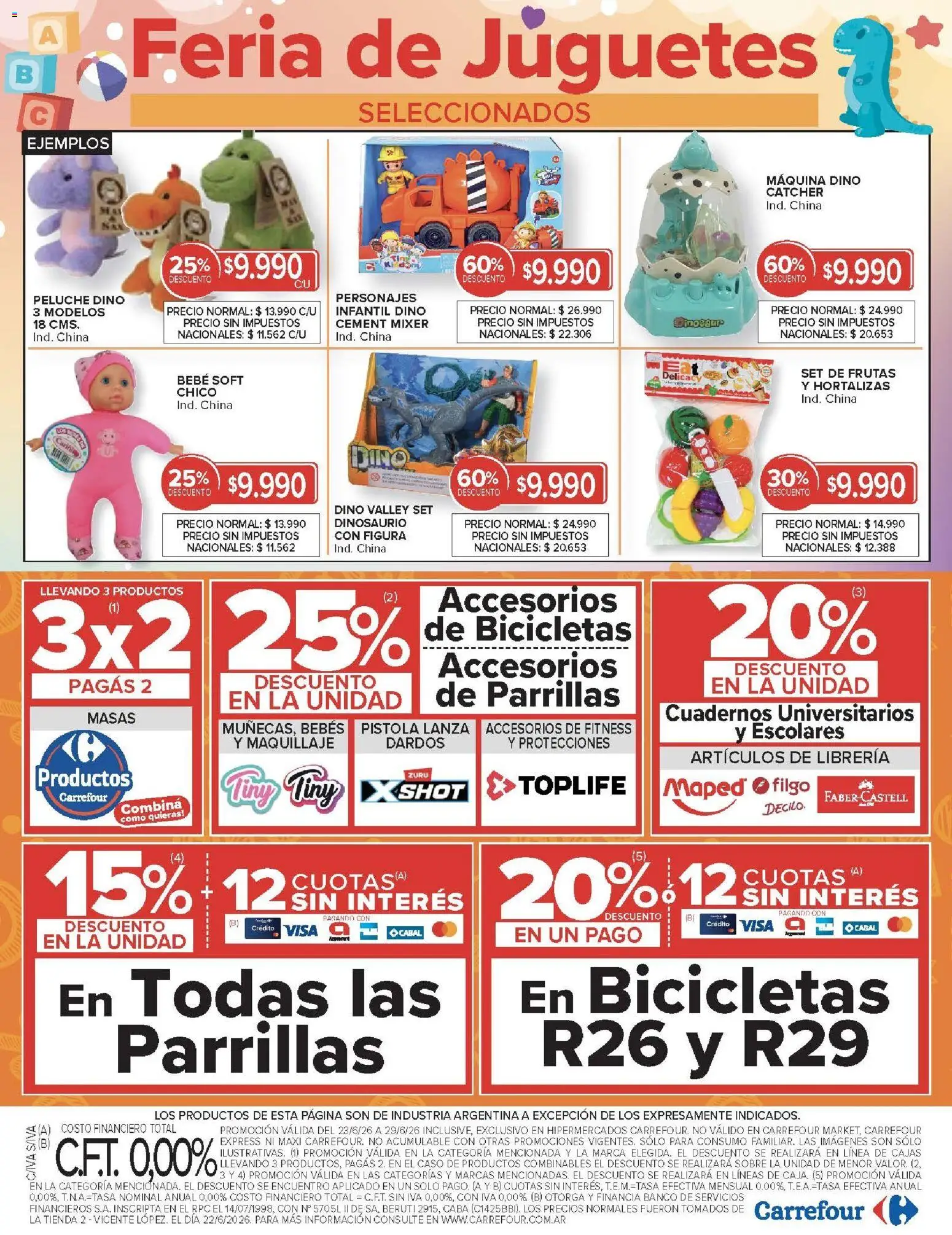 Carrefour ofertas │ válido desde el 23/06/2026 | Página: 25 | Productos: Sobre, Maquillaje
