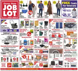 Preview of Ocean State Job Lot weekly ads valid from 10/29/2026