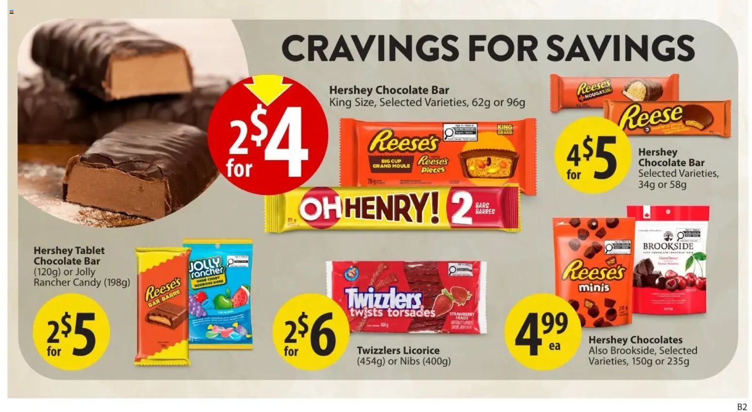 Save on foods flyer valid from Aug 6, 2026 | Page: 21 | Products: Chocolate bar, Tablet, Chocolate