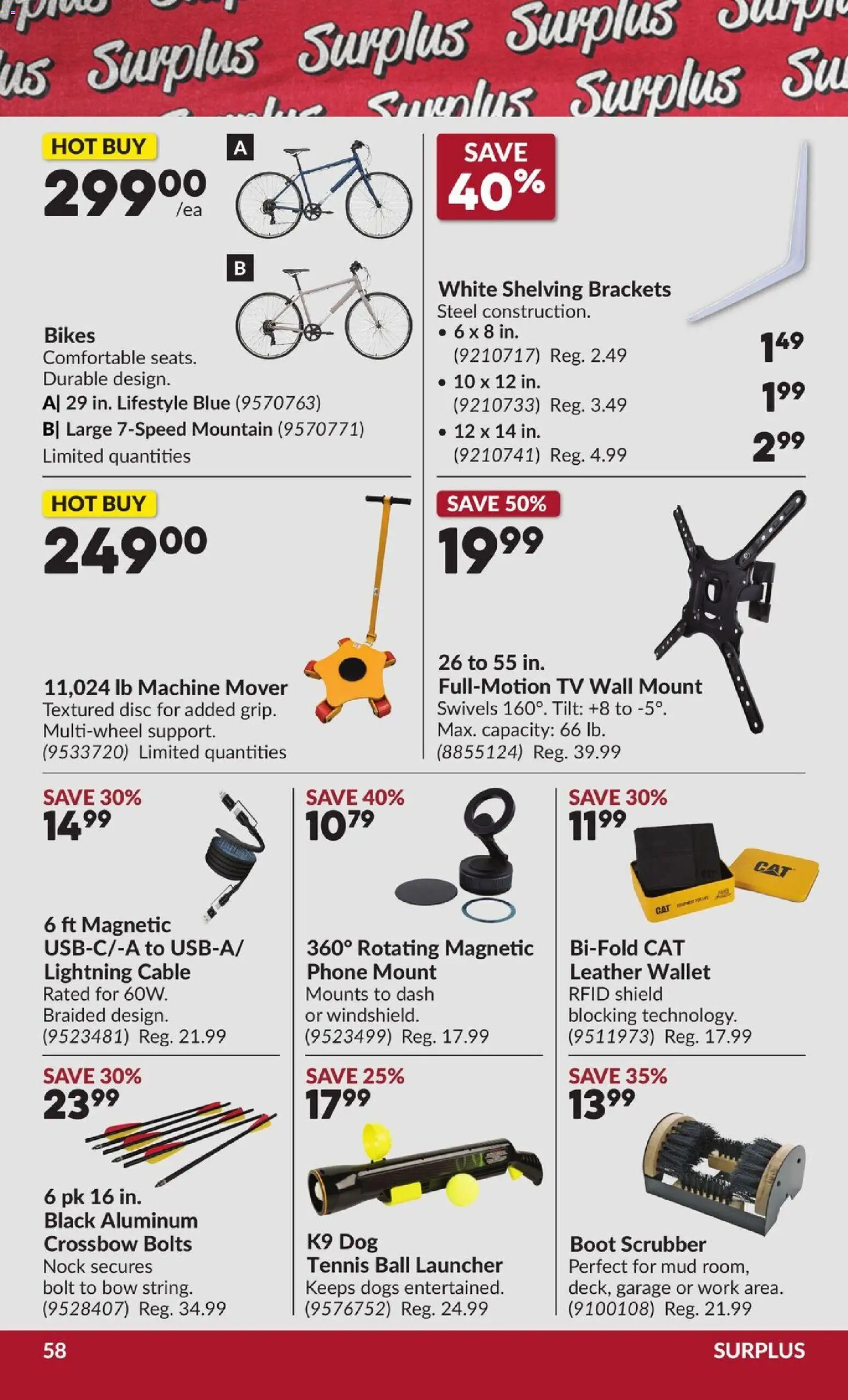 Princess Auto flyer valid from 02.06.2026 | Page: 59 | Products: Wallet, Phone, Tv, Cable
