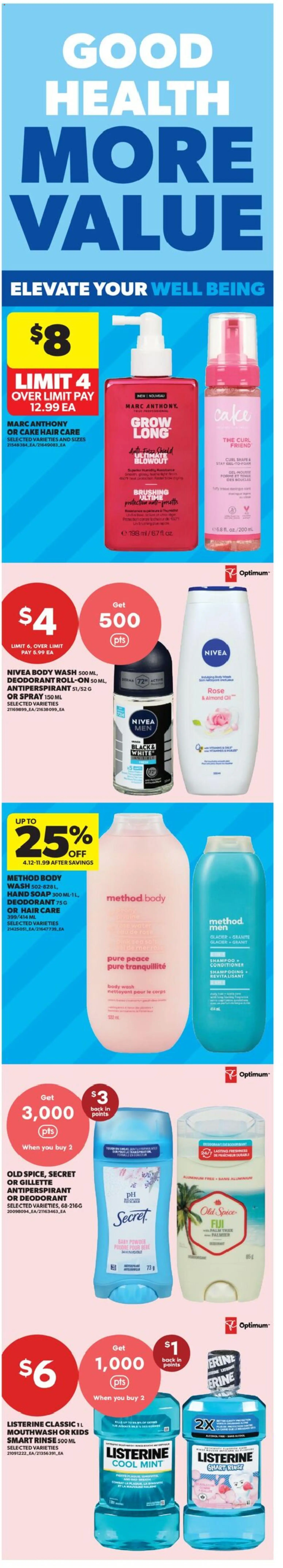 Real Canadian Superstore flyer valid from 21.05.2026 | Page: 7 | Products: Powder, Conditioner, Soap, Antiperspirant